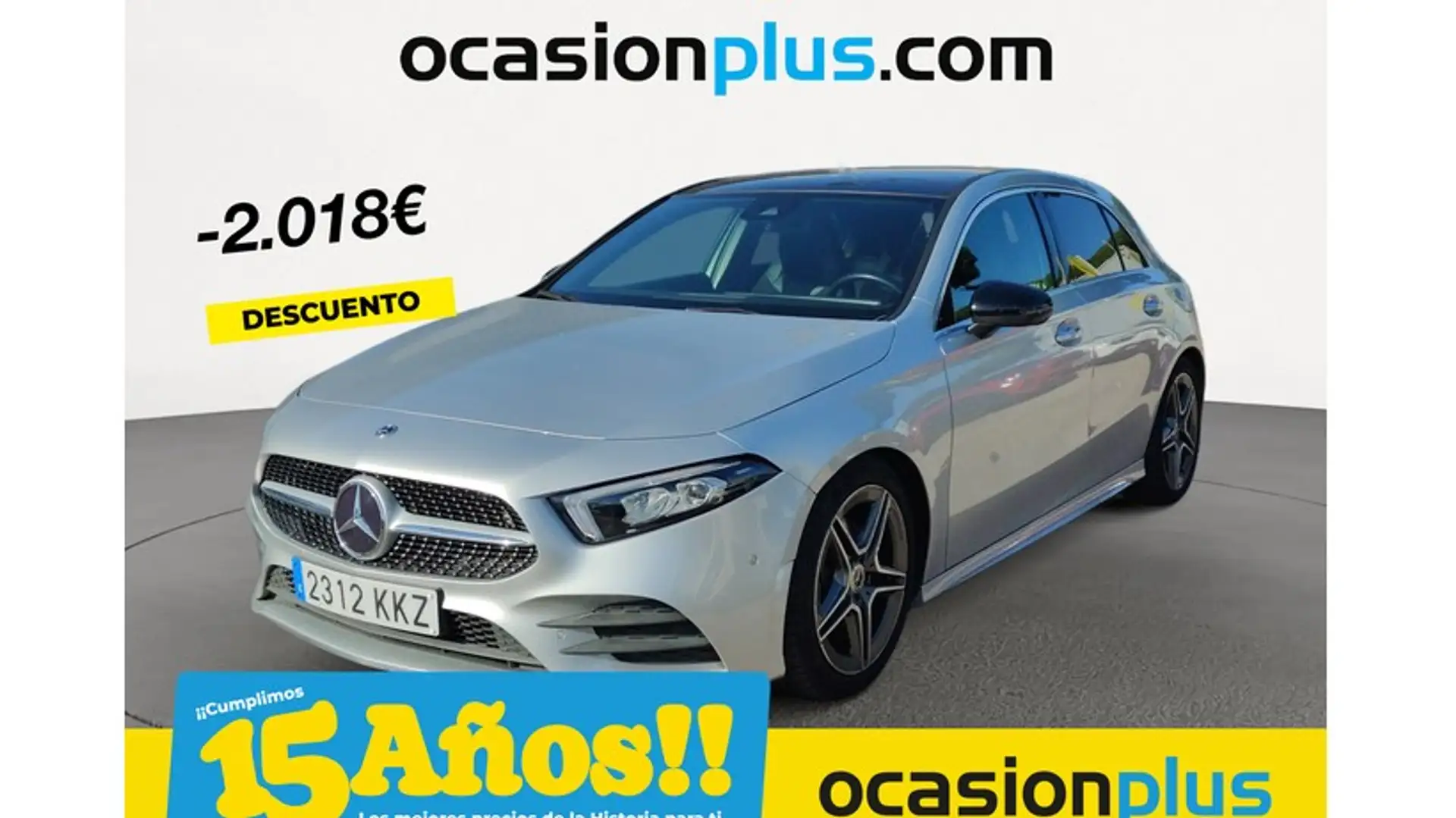 Mercedes-Benz A 200 7G-DCT Argent - 1