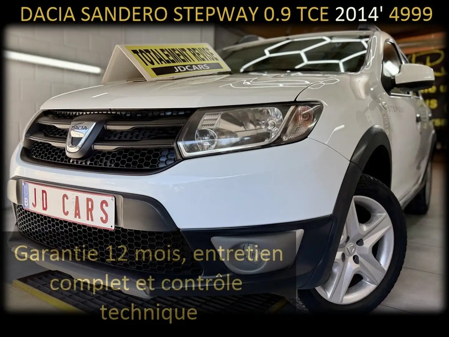 Dacia Sandero SANDEROSTEPWAY 0.9i‼️GARANTIE 1AN CTOK‼️ Bianco - 1