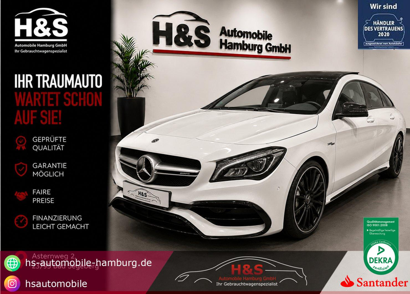 Mercedes-Benz CLA 45 AMG 4Matic *PANO/H&K/MEMORY/KAMERA*