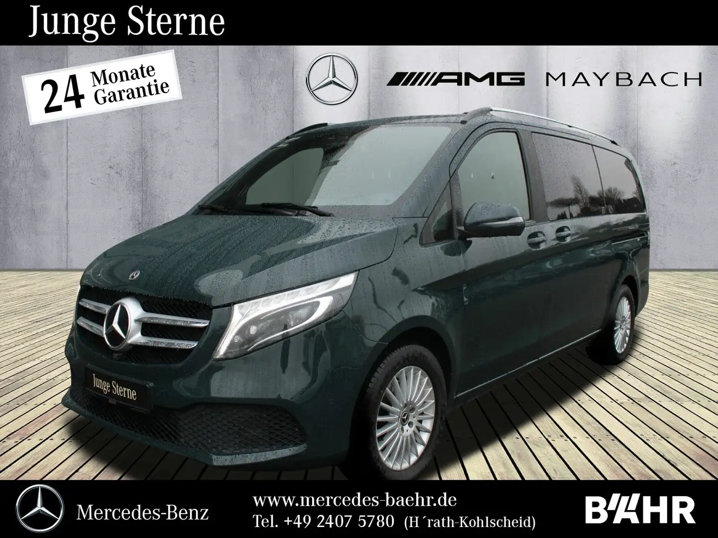 Mercedes-Benz V 300 V 300 d 4M Avantgarde/Editon/Comand/LED-ILS/360° zelena - 1