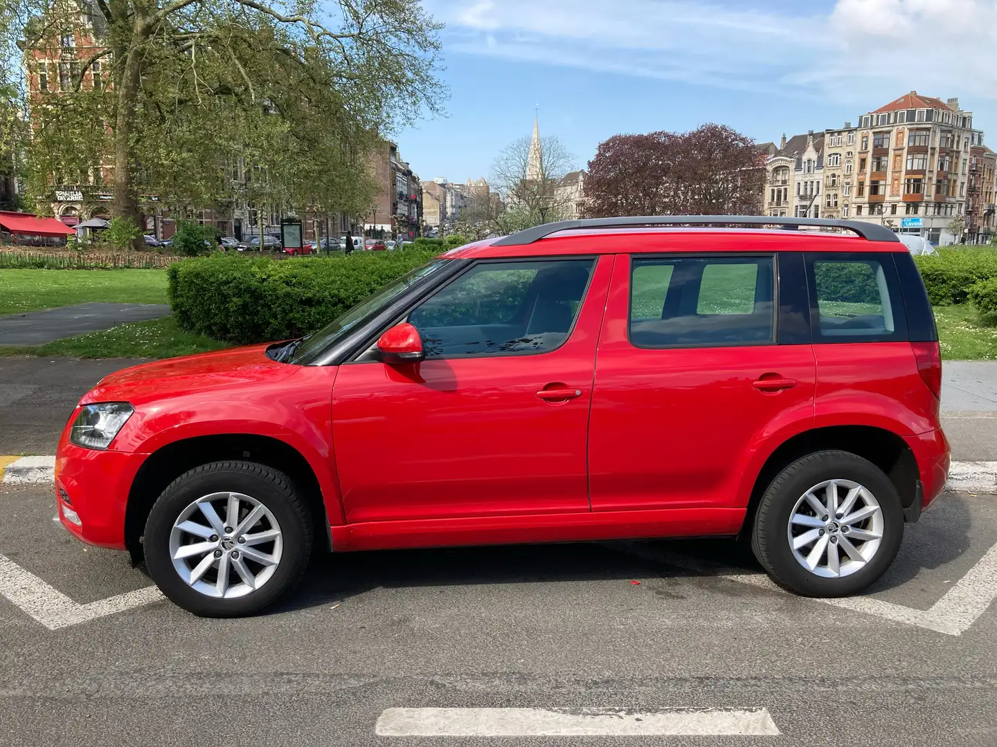 Skoda Yeti 1.4 TSI Active*1ER PROPRIETAIRE*CHECK CAR-PASS Rouge - 2