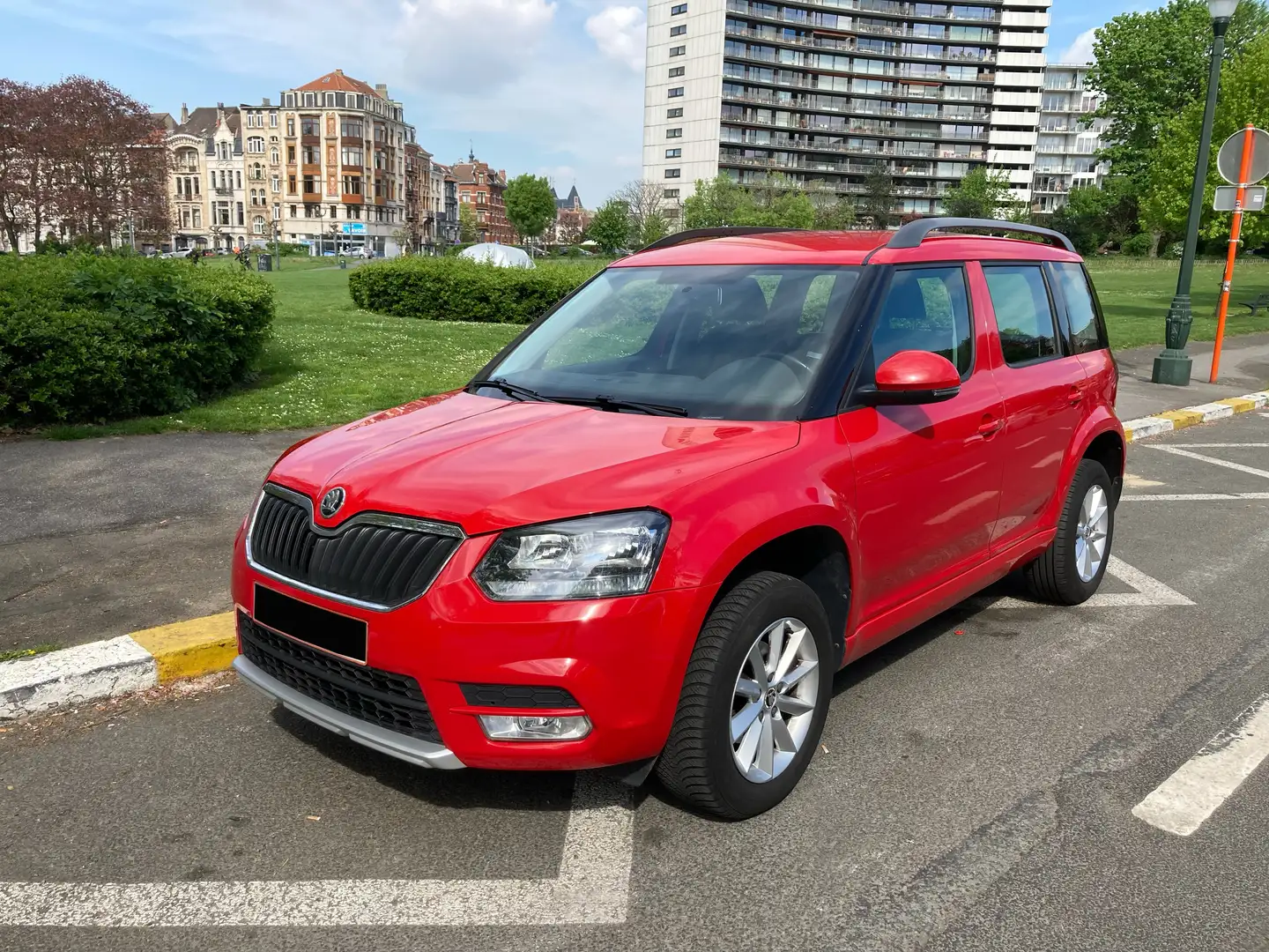 Skoda Yeti 1.4 TSI Active*1ER PROPRIETAIRE*CHECK CAR-PASS Rouge - 1