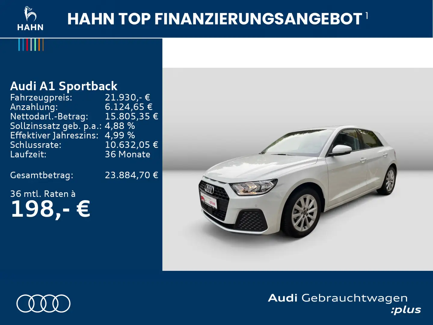 Audi A1 25TFSI s-tronic Navi-Vor. Sitzh PDC Weiß - 2