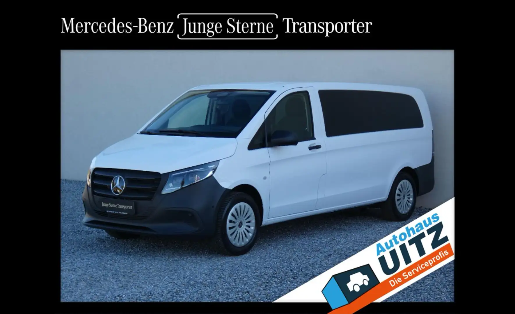 Mercedes-Benz Vito 114CDI Tourer PRO +MBeam+Shz+AHK+el.Schiebet Weiß - 1