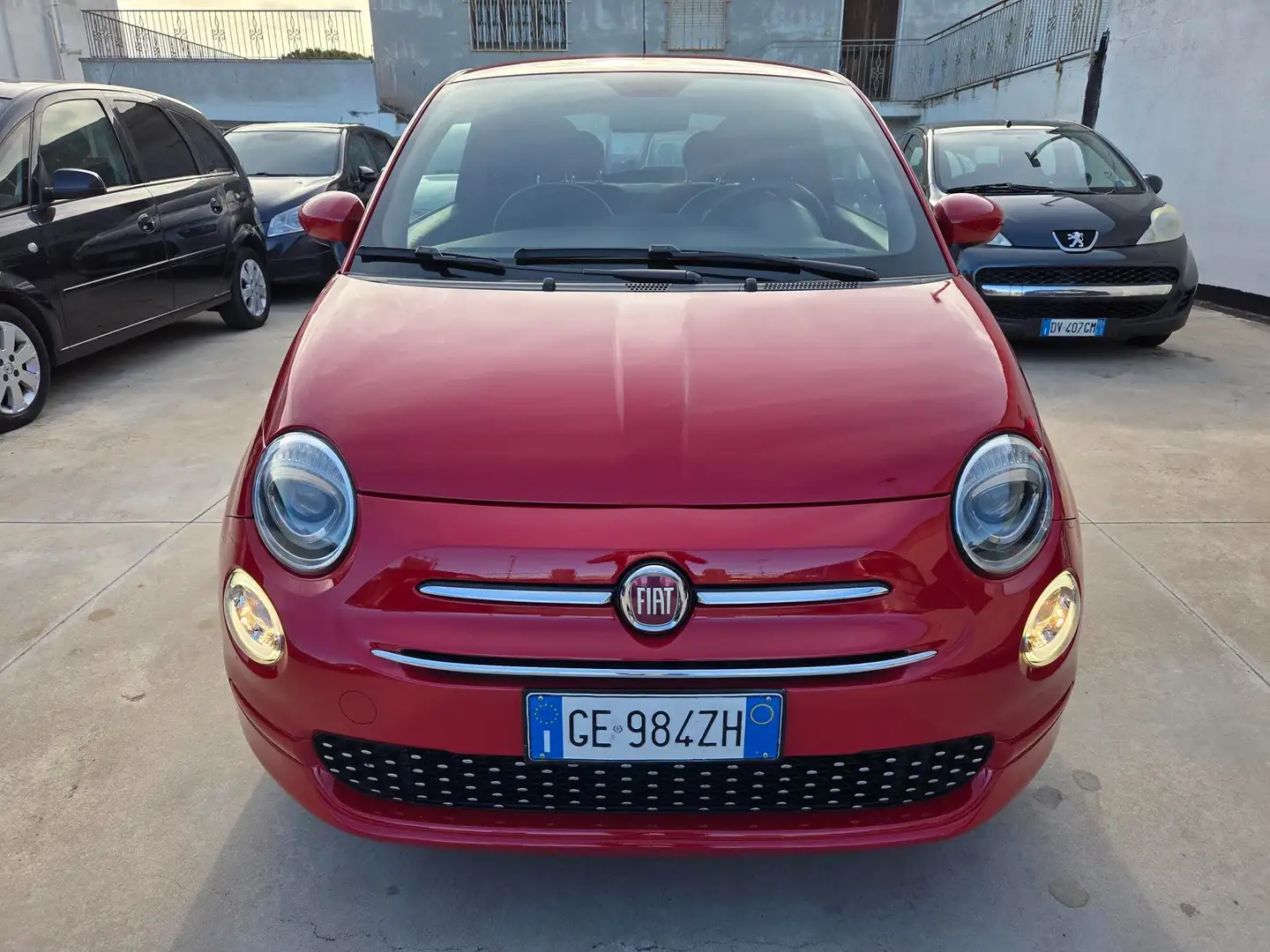 Fiat 500 500 1.0 hybrid Lounge 70cv Rosso - 1