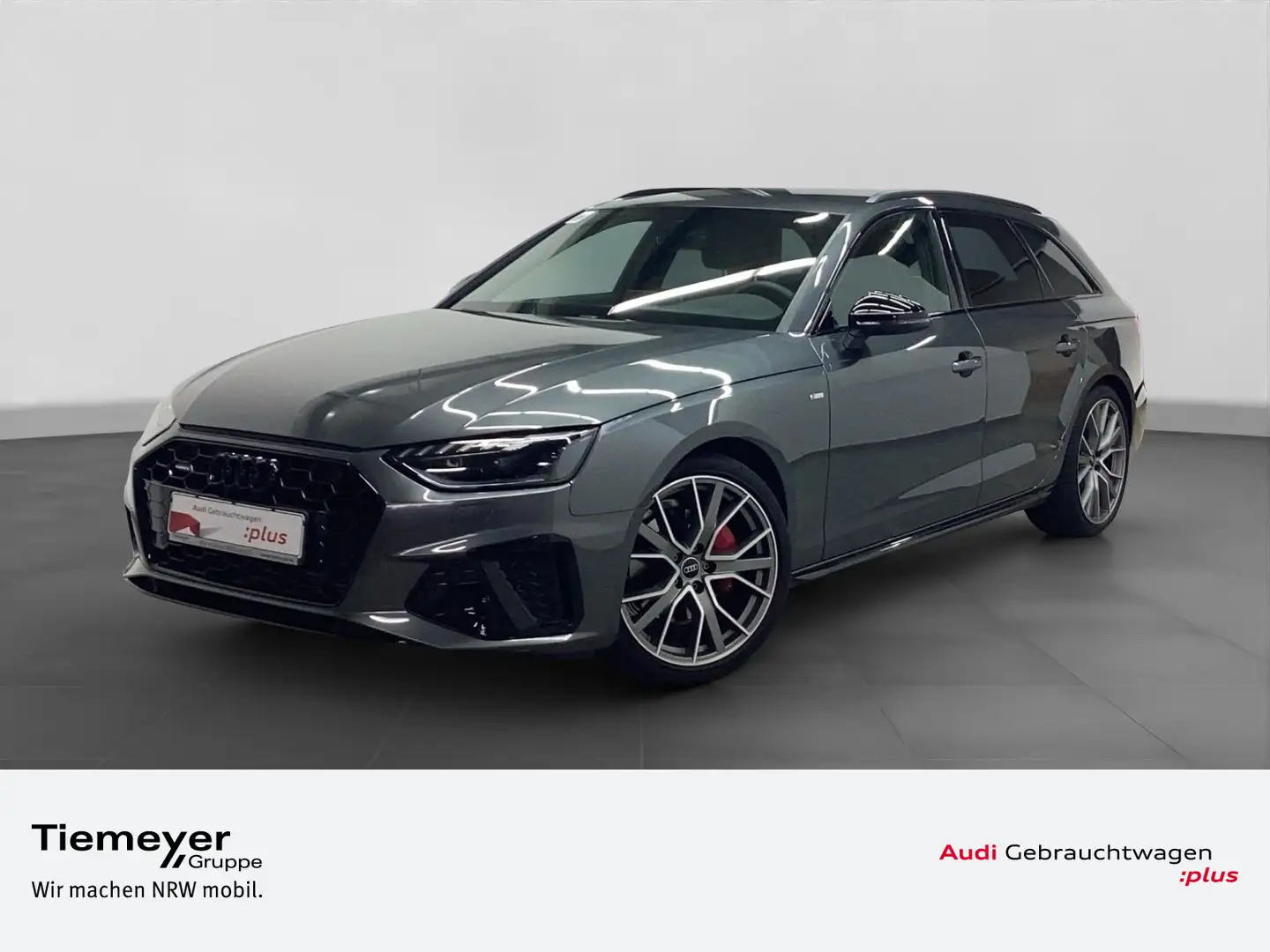 Audi A4 40 TFSI Q 2x S LINE MATRIX-LED AHK LM19 Grau - 1