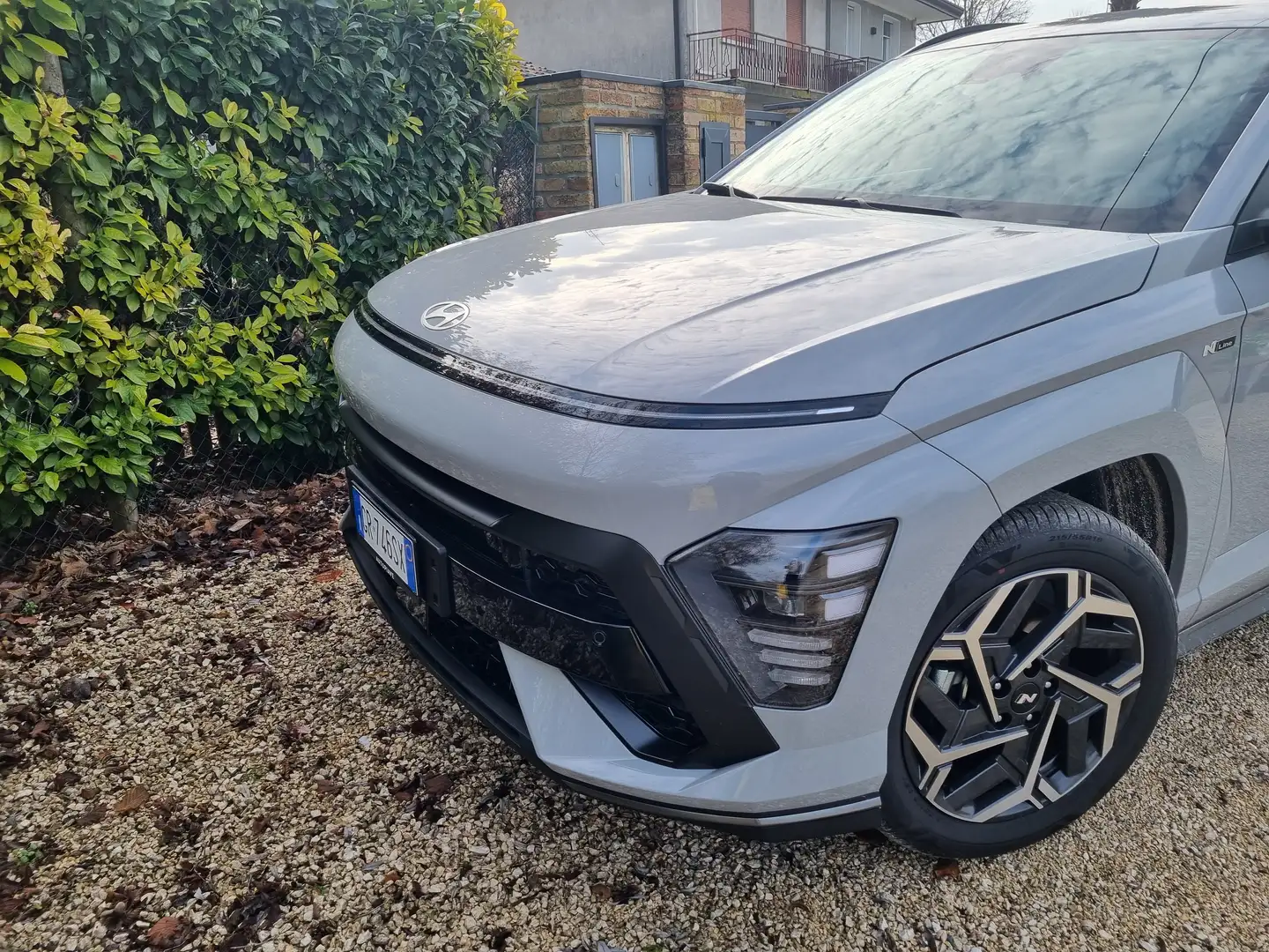 Hyundai KONA Kona II 2023 1.0 t-gdi 48V N Line 2wd 120cv mt Grigio - 1
