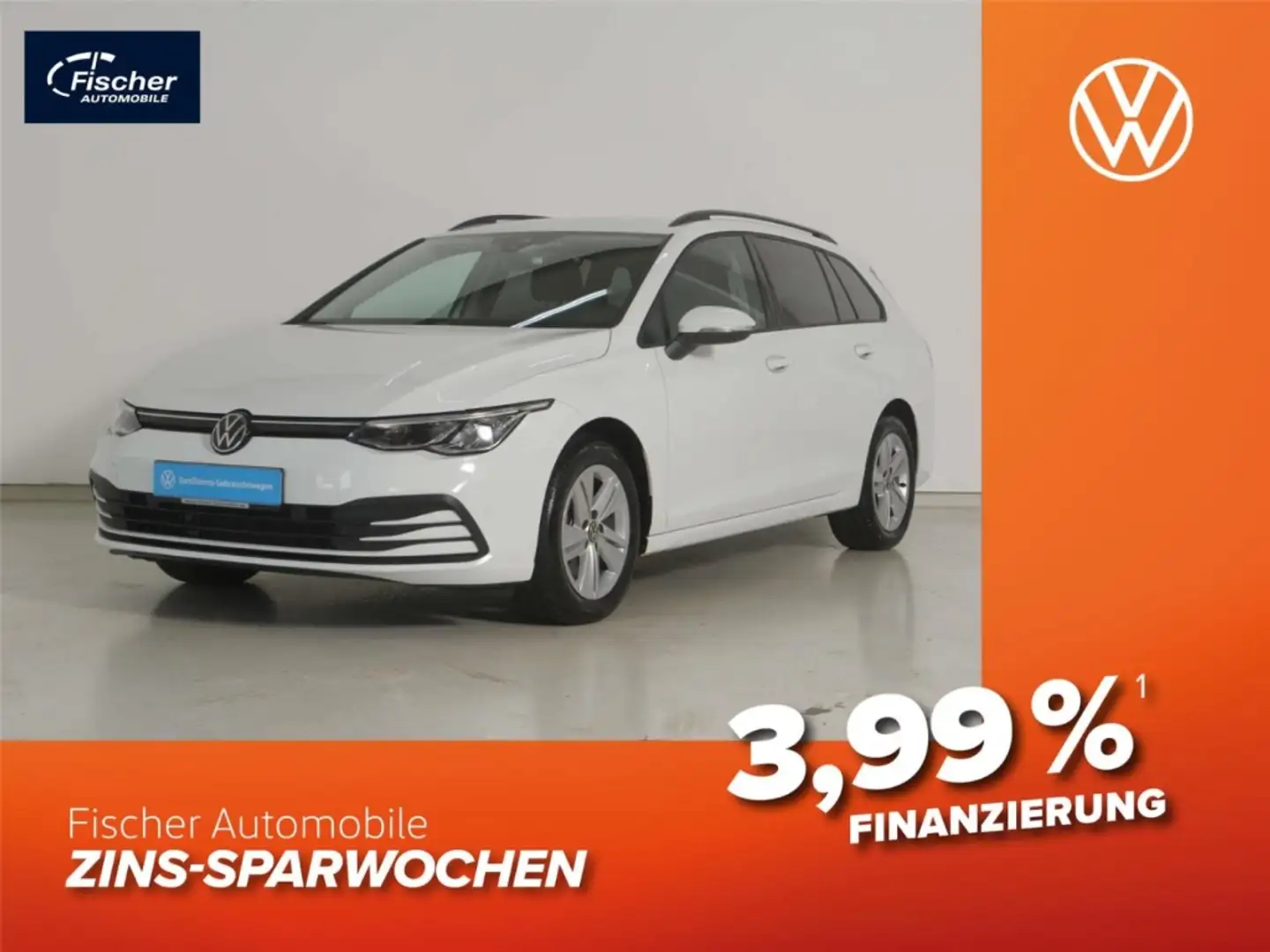 Volkswagen Golf Variant 1.0 TSI Life 6-Gg. LED/NAV/DC/PDC Wit - 1