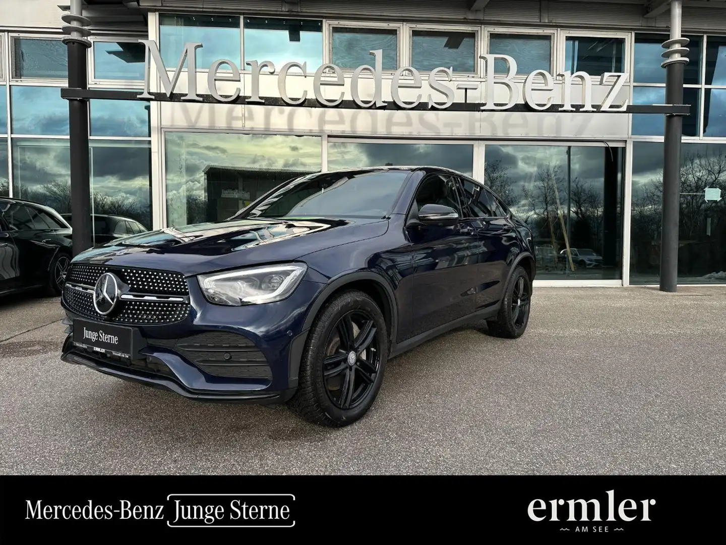 Mercedes-Benz GLC 220 d 4MATIC Coupé AMG Premium Distronic Blau - 1