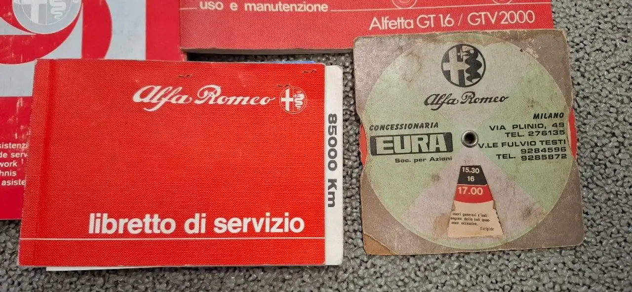 Alfa Romeo GTV 2.0 130CV*ROSSO AR501*TARGA MILANO**INTERNI VINILE, foto 8