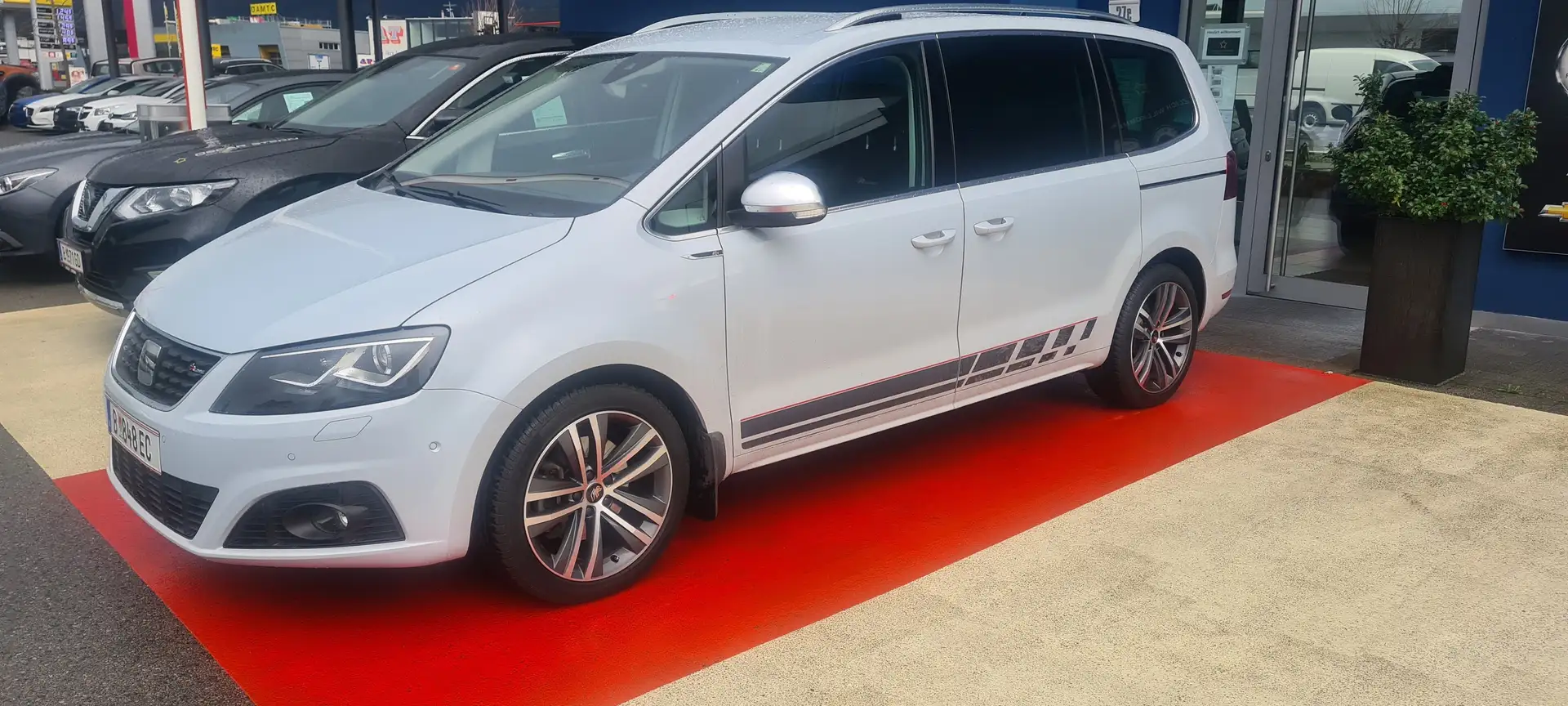 SEAT Alhambra Alhambra FR 2,0 TDI DSG 4WD FR Weiß - 1