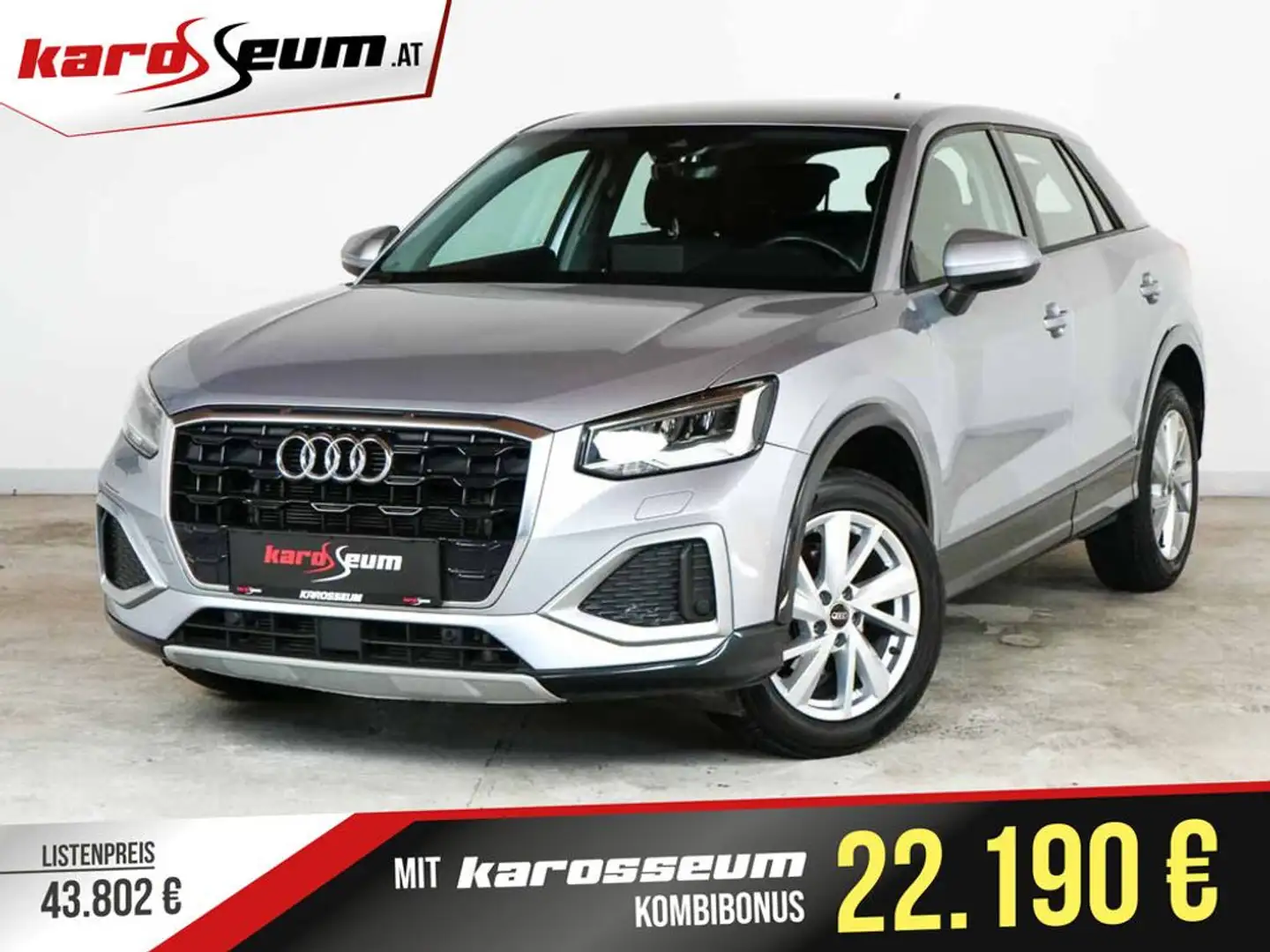 Audi Q2 35 TFSI Aut. | GEPRÜFTE QUALITÄT | Assistenz Silber - 1