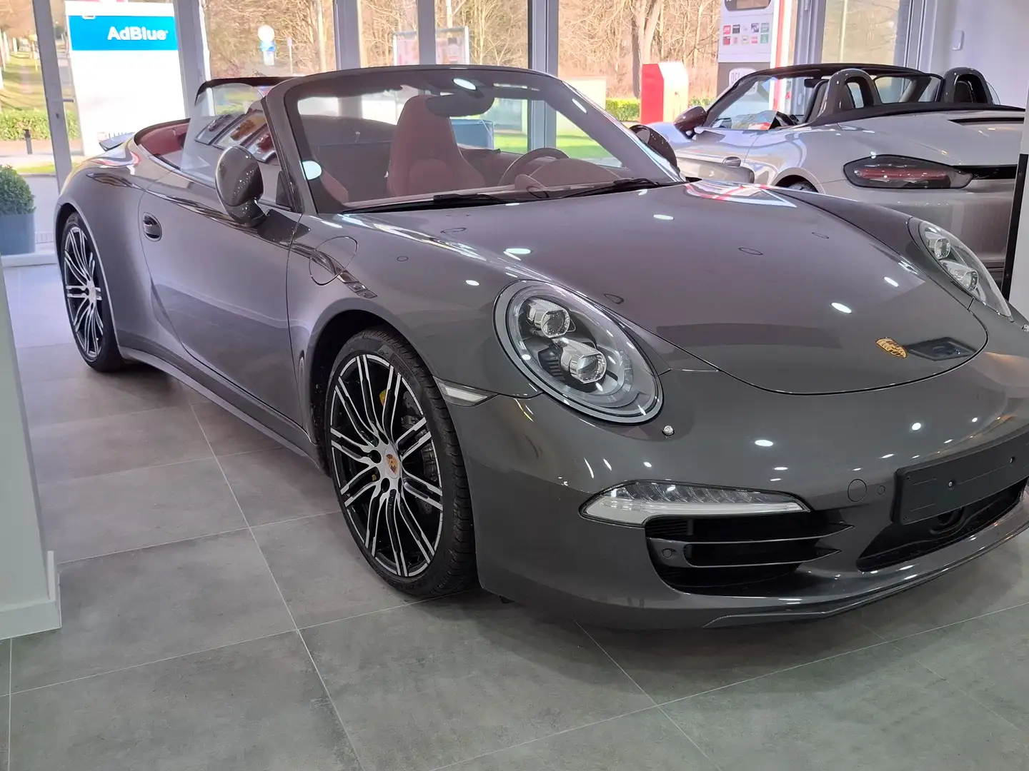 Porsche 991 4S CABRIO-PDK-PDCC-PSE-CHRONO SP+CARBON  CERAMI. Gris - 1