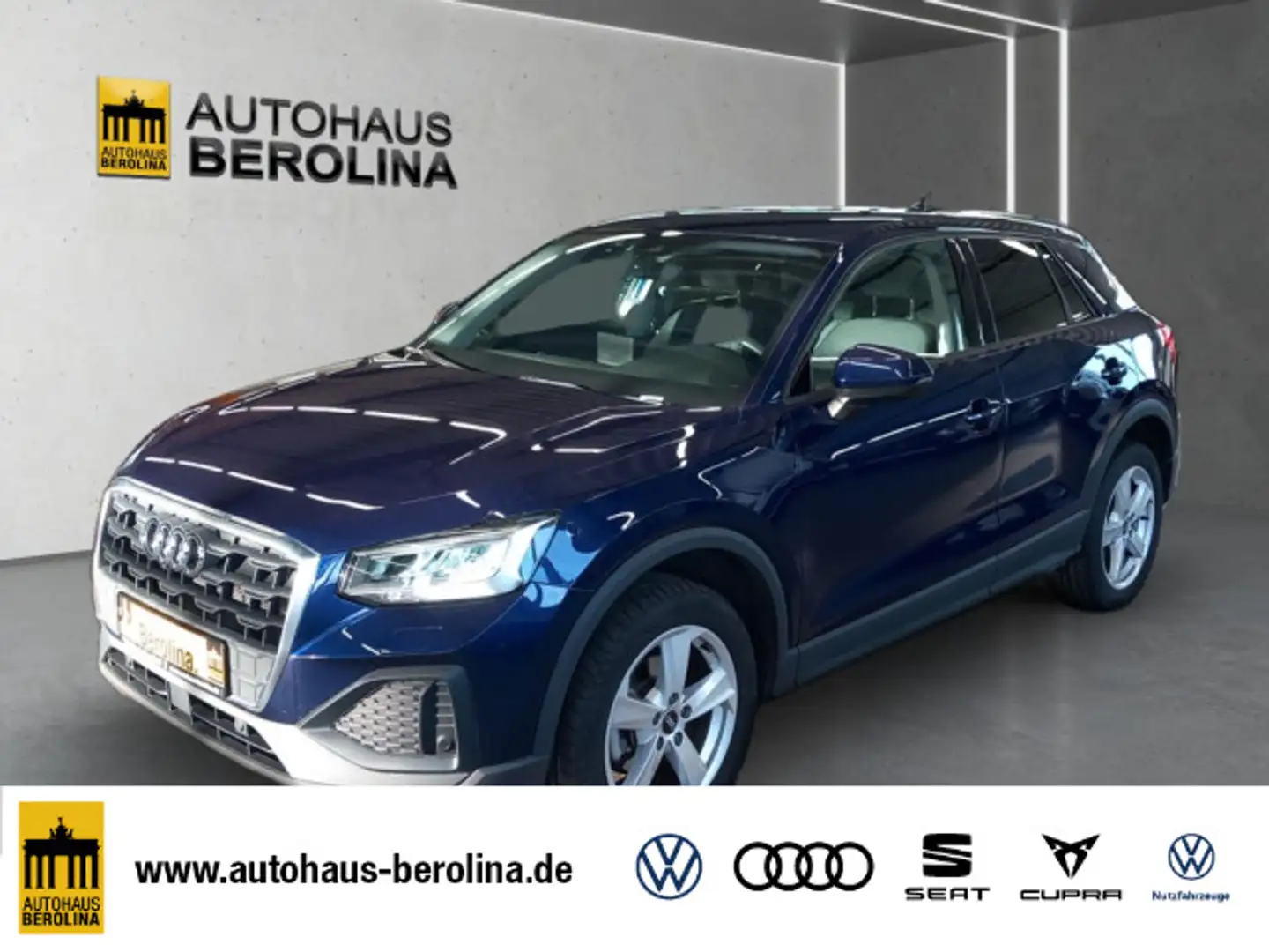 Audi Q2 30 TFSI *PDC*LED*SHZ*KLIMA* Blauw - 1