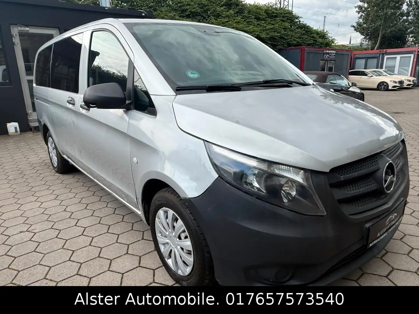 Mercedes-Benz Vito Tourer,116/ 119 CDI/BT Pro lang. 9 Spitzer, Ezüst - 1