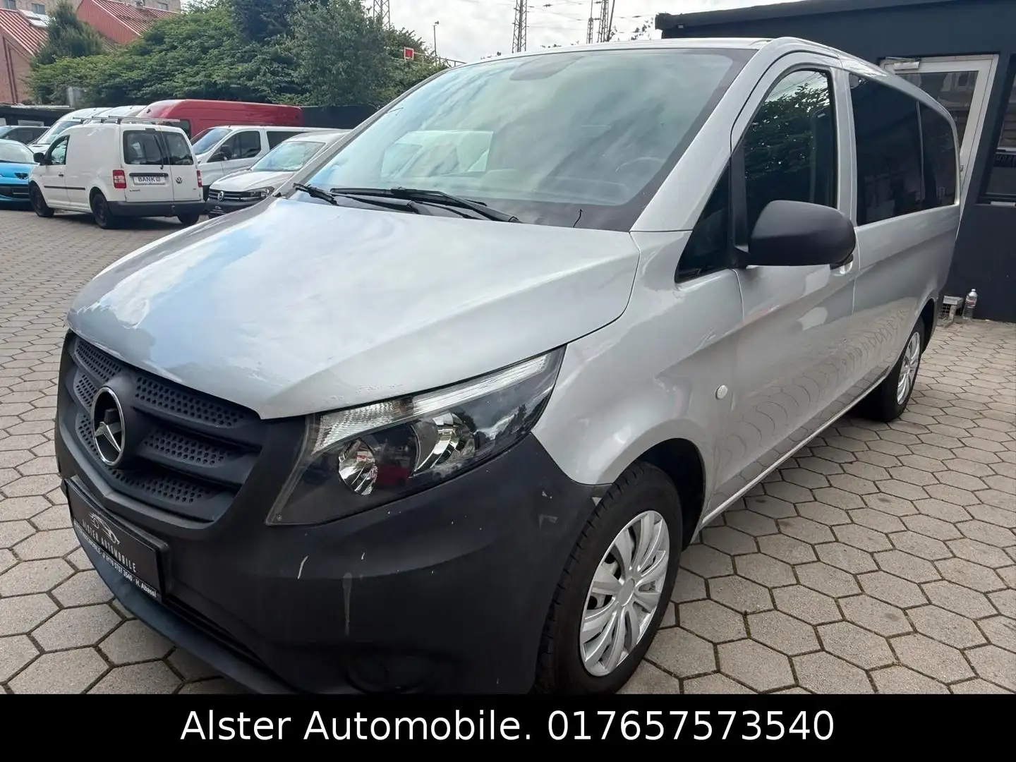 Mercedes-Benz Vito Tourer,116/ 119 CDI/BT Pro lang. 9 Spitzer, Ezüst - 2