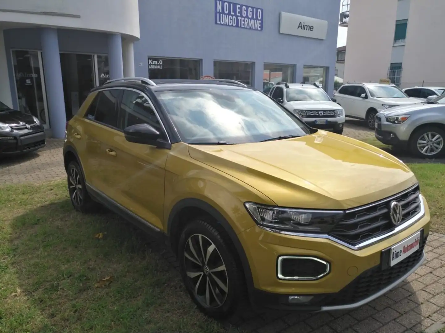 Volkswagen T-Roc 1.5 TSI ACT DSG Style BlueMotion Technology Gelb - 1