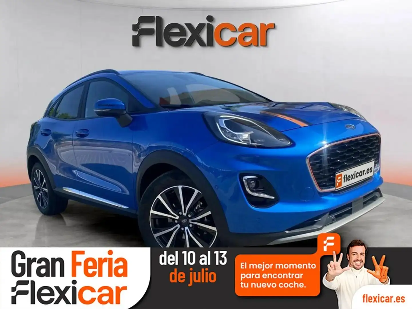 Ford Puma 1.0 EcoBoost 125cv Titanium MHEV Azul - 2
