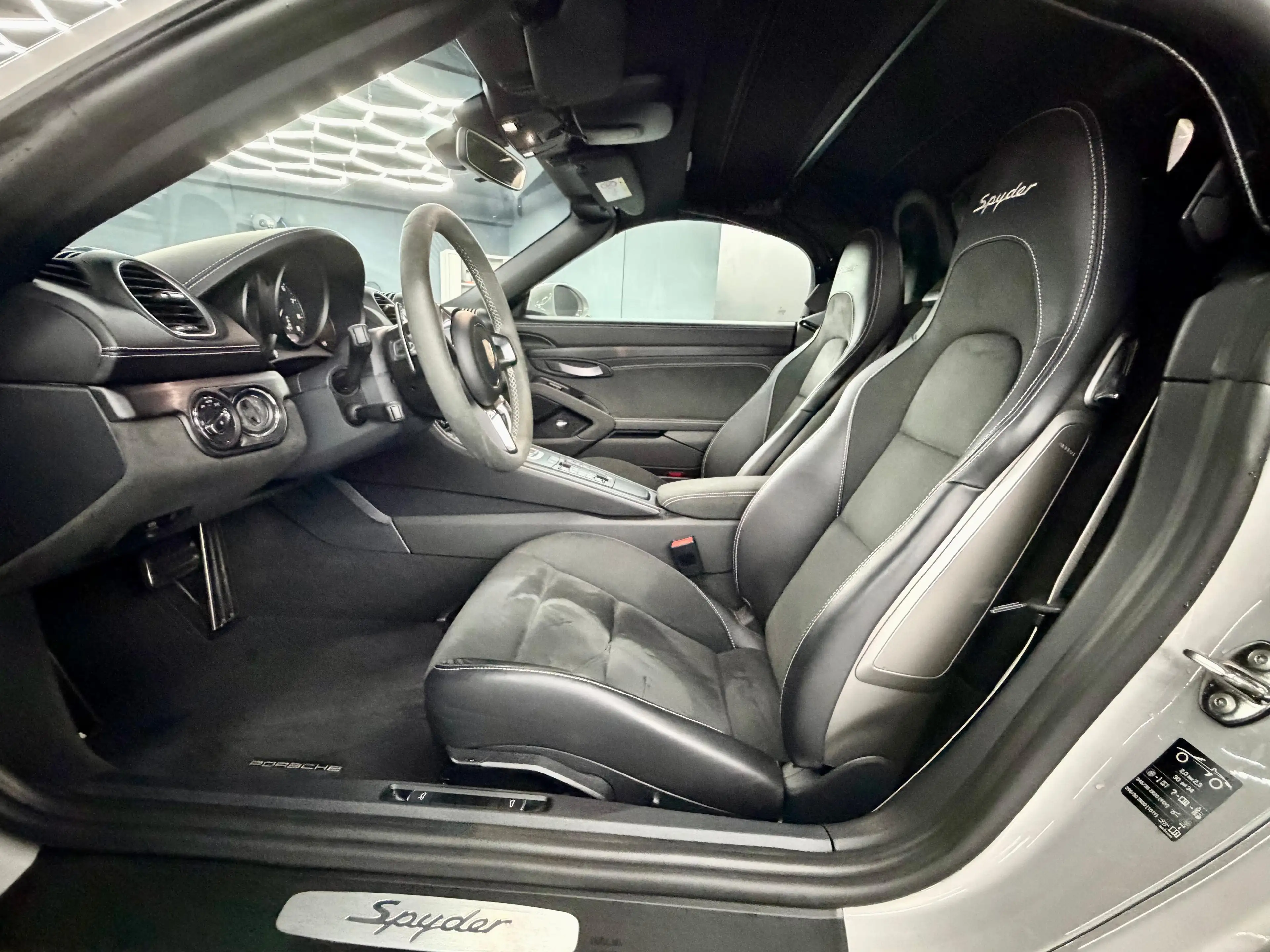Porsche Boxster 718 Spyder PDK  Kreide Bose PASM Porsche Approved — photo 8