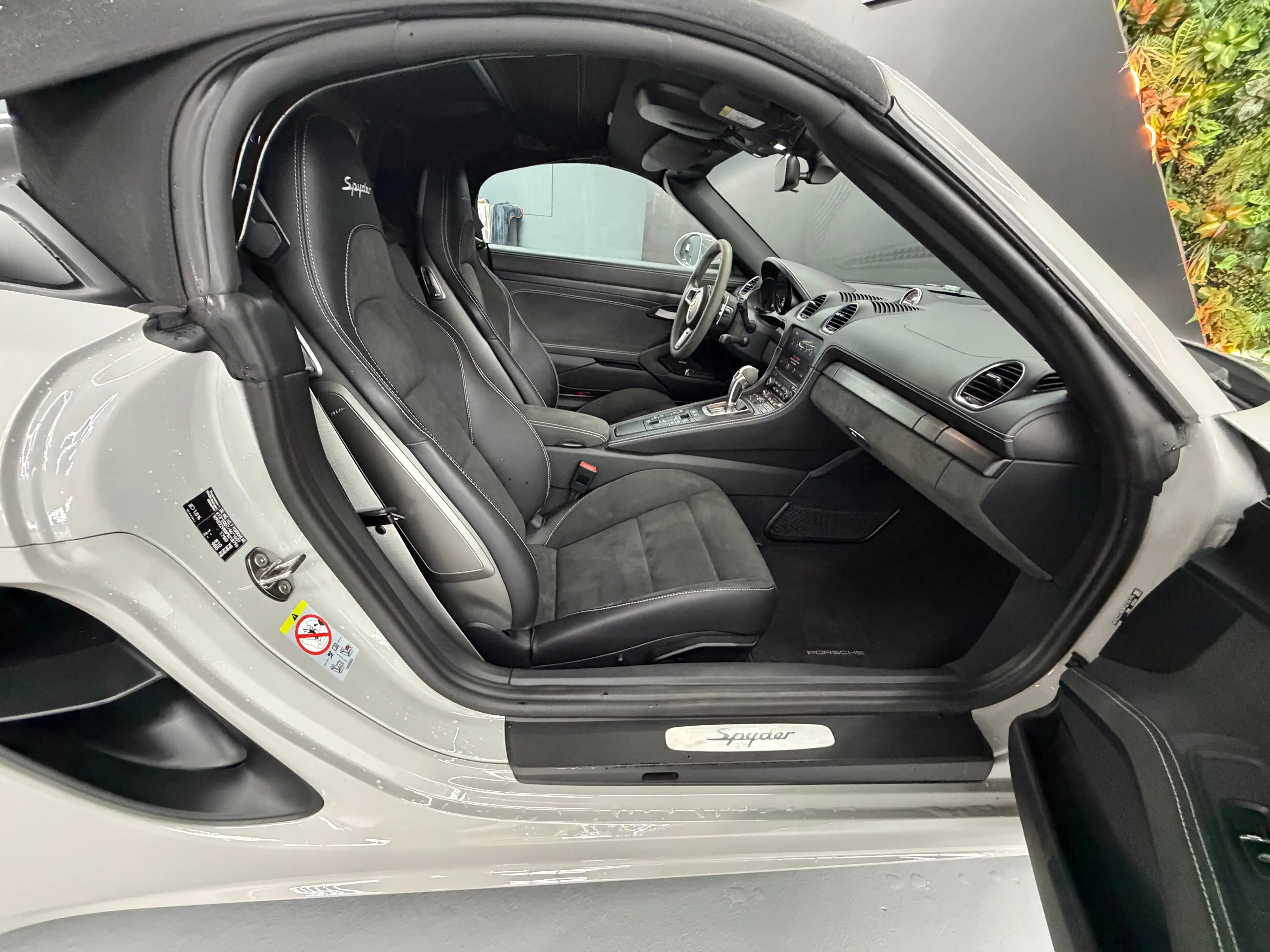 Porsche Boxster 718 Spyder PDK  Kreide Bose PASM Porsche Approved — photo 9