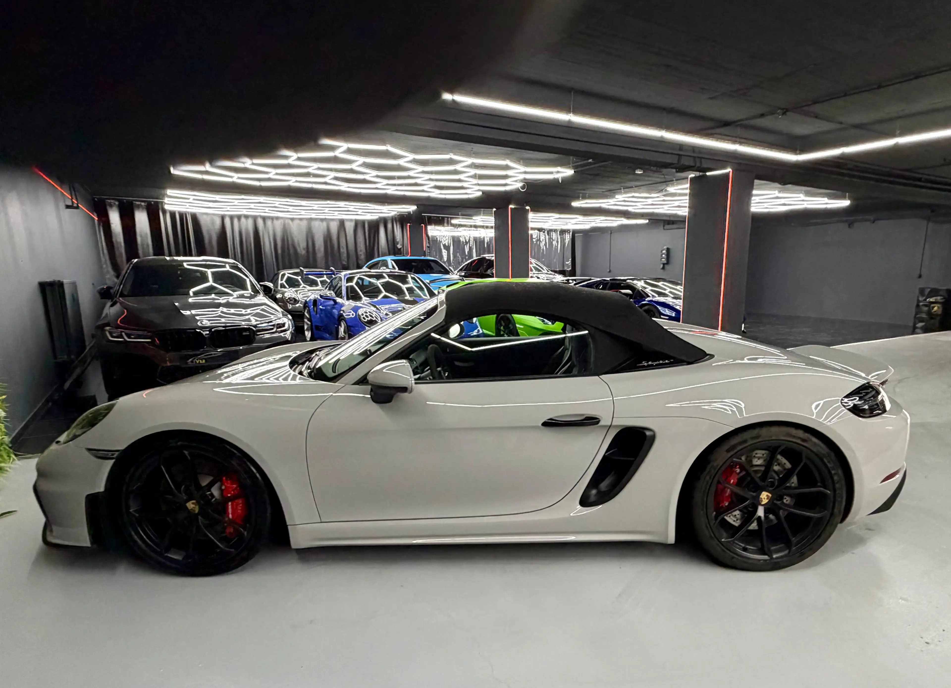 Porsche Boxster 718 Spyder PDK  Kreide Bose PASM Porsche Approved — photo 5