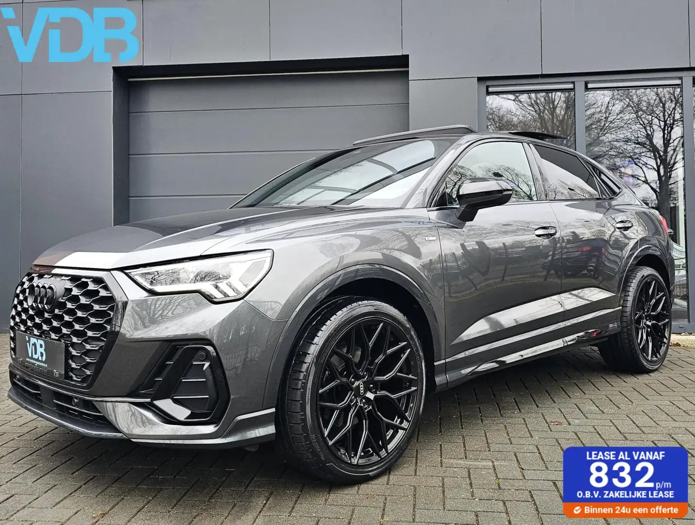Audi Q3 Sportback 35 TFSI S-Line BLACK EDITION PANO LAGE K Gris - 1