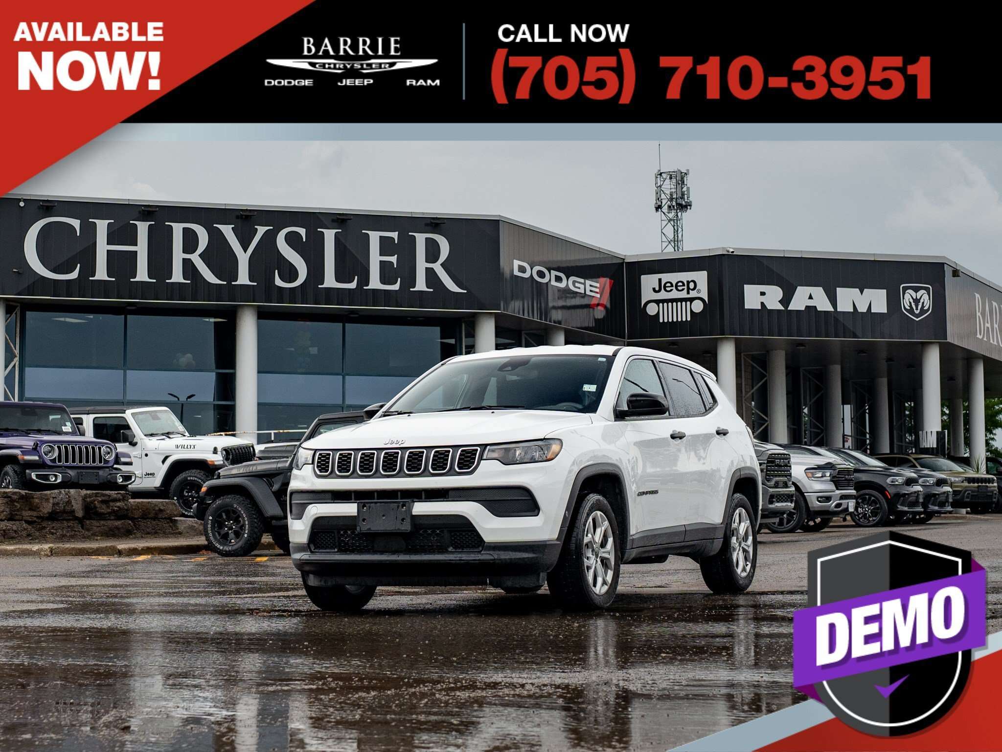 2025 Jeep Compass Sport | DEALER DEMO |