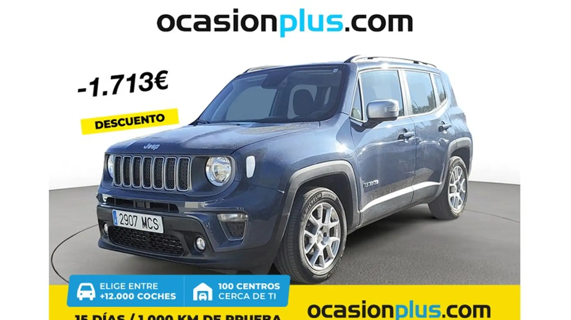 Jeep Renegade 1.6Mjt Limited 4x2 96kW Azul - 1