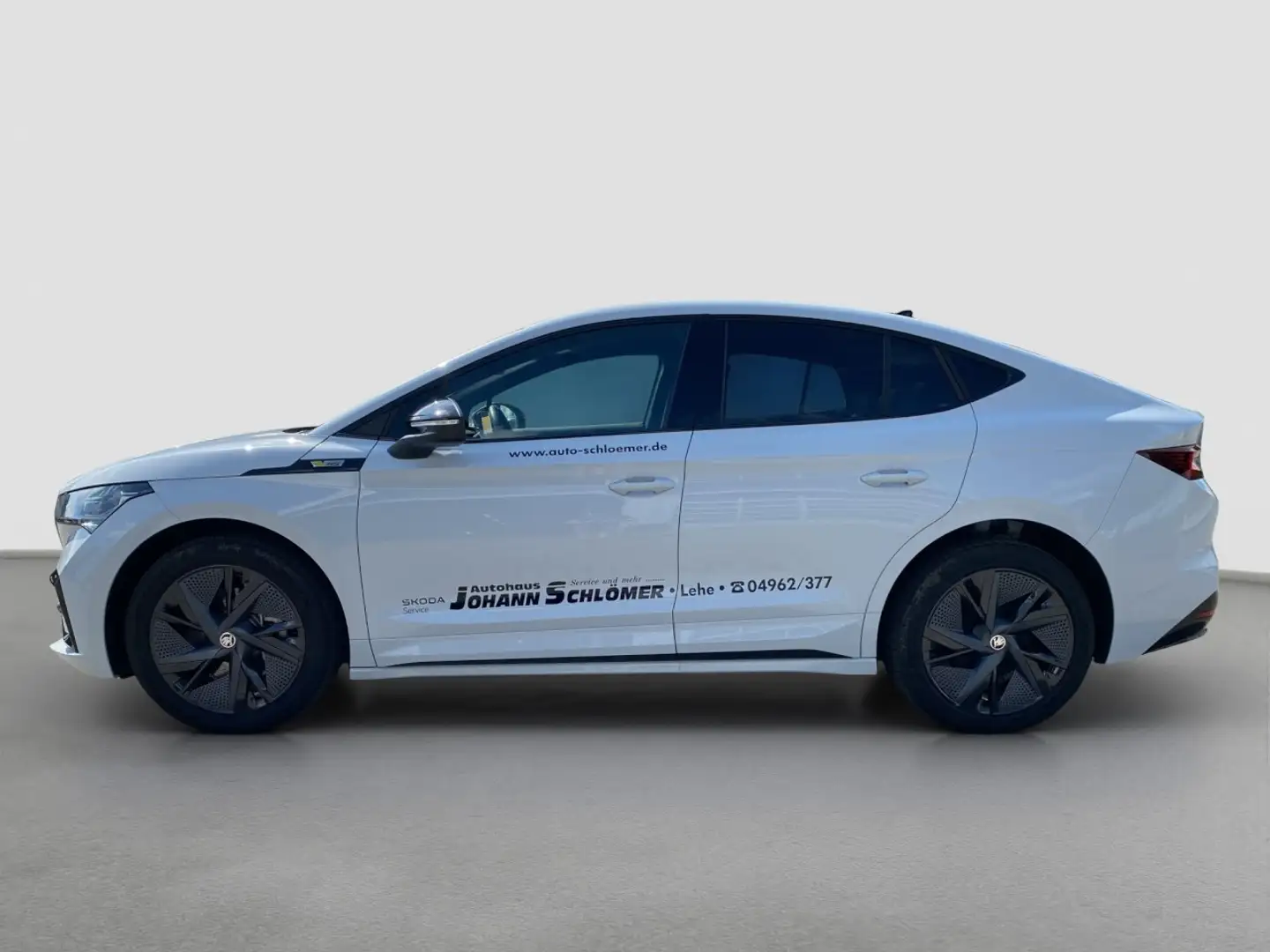 Skoda Enyaq iV Coupé RS Suite LEDER AHK NAVI KAMERA BT Klima Weiß - 2