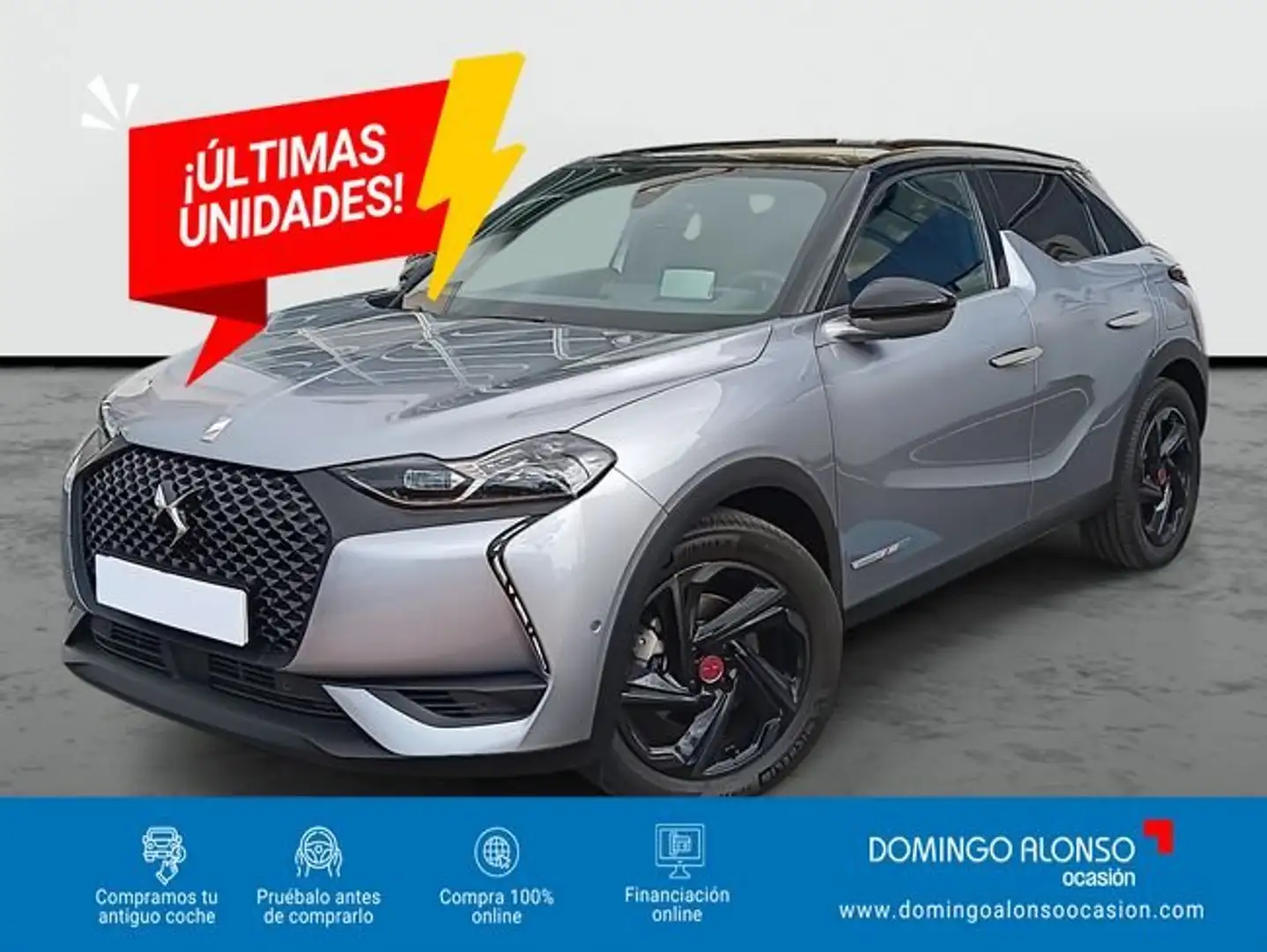 DS Automobiles DS 3 Crossback 1.2 PureTech 10 CV Automático Performan Gris - 1