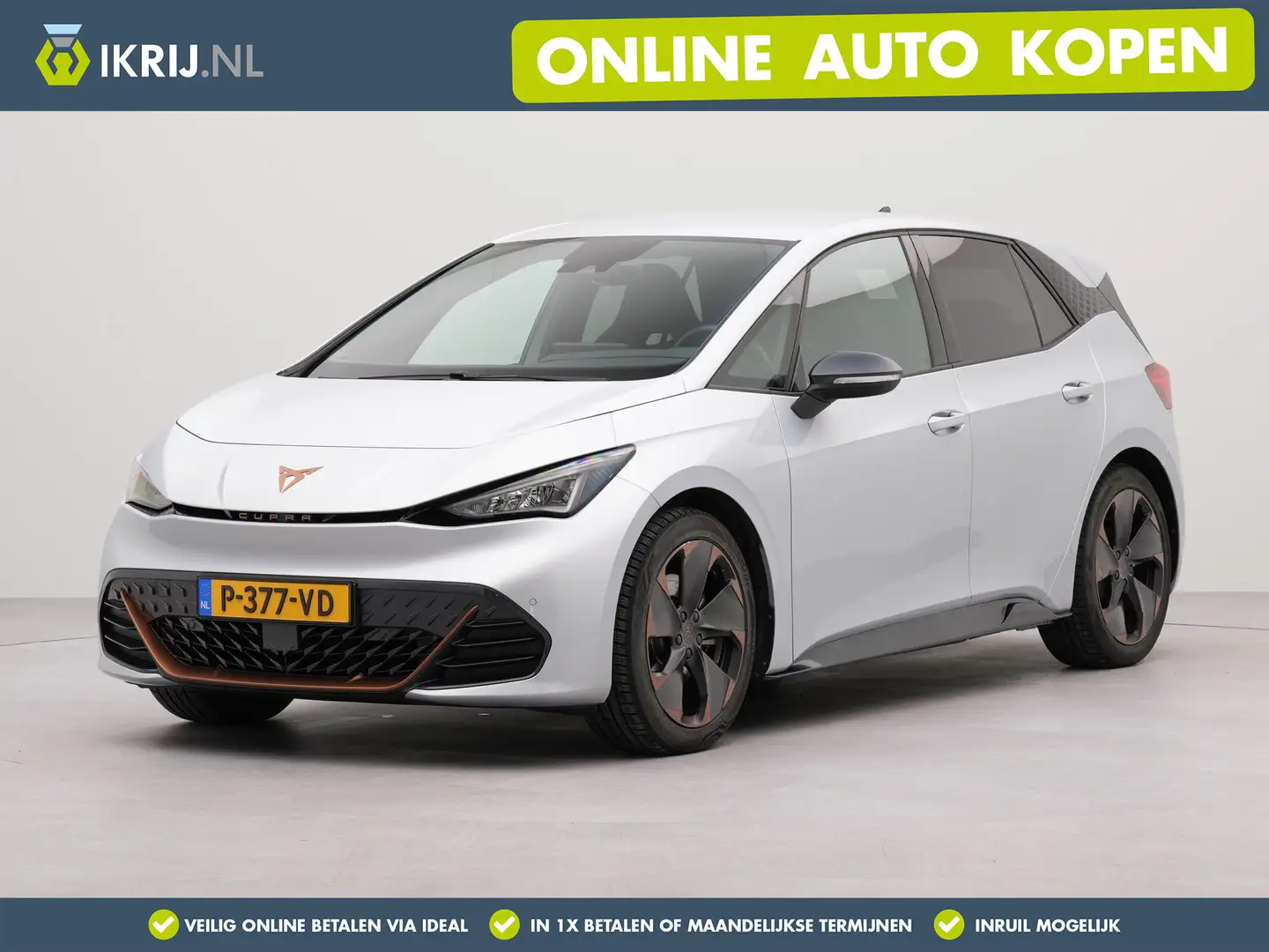 CUPRA Born Adrenaline One 62 kWh | Appconnect | Achteruitrij Grijs - 1