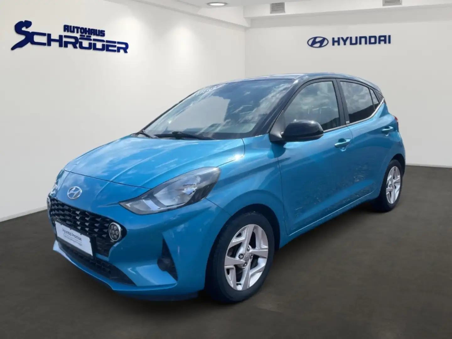 Hyundai i10 1.2 Intro Edition Navigation Rückfahrkamera Tempom Zwart - 1