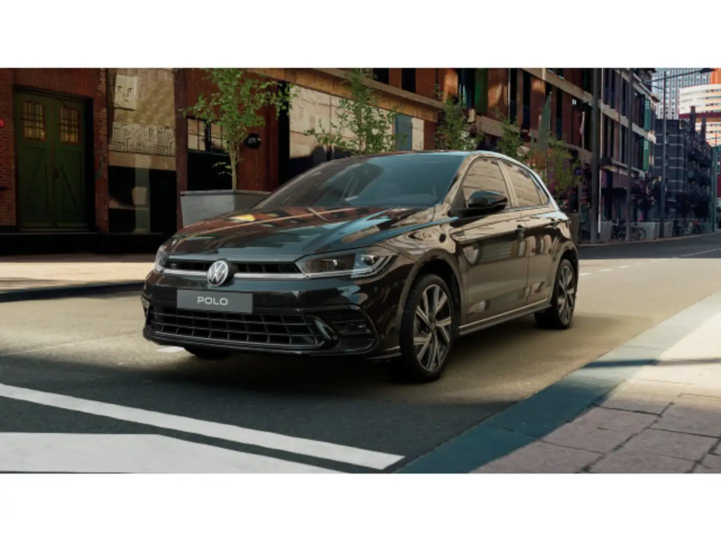 Volkswagen Polo VI 1.0 TSI OPF DSG R-Line Schwarz - 2