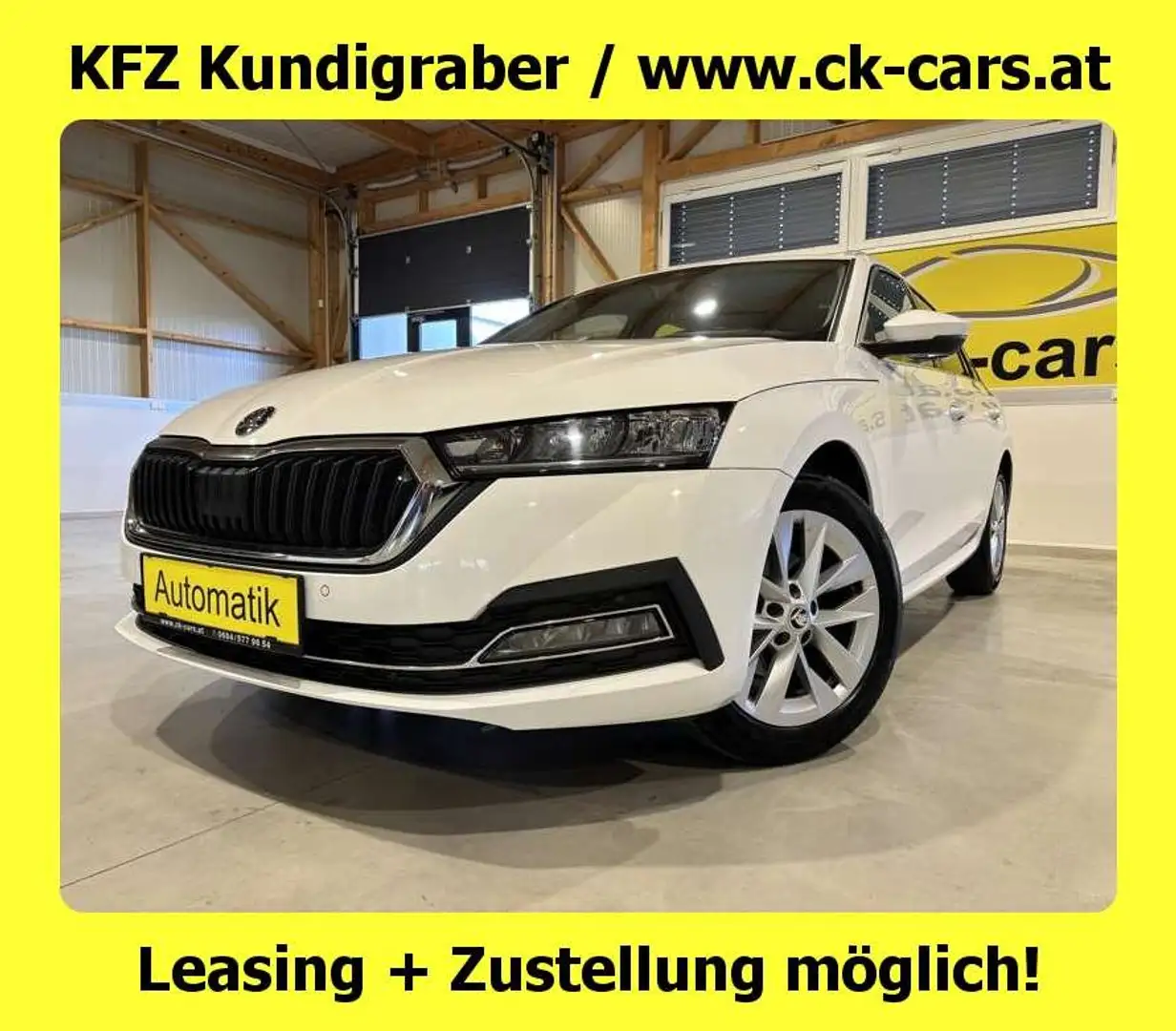 Skoda Octavia DSG LED VIRTUAL COCKPIT HEAD-UP STANDHEIZUNG AHK Weiß - 1