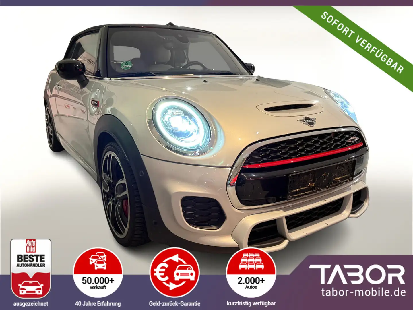 MINI John Cooper Works Cabrio John Cooper Works Leder Nav Harman LM18Z Argintiu - 1