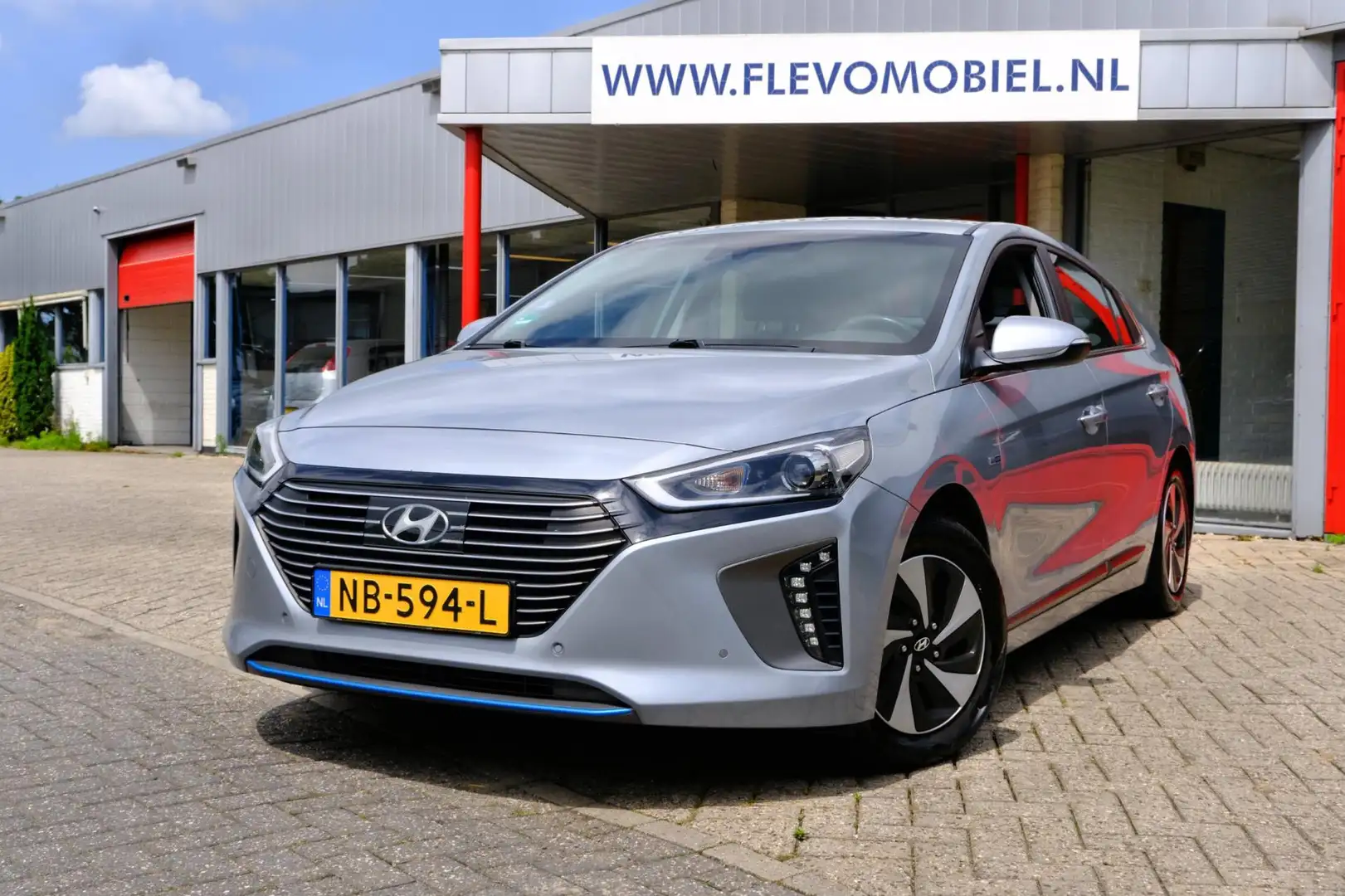Hyundai IONIQ 1.6 GDi Premium Aut. Leder|Schuifdak|Adapt.Cruise| Gri - 1