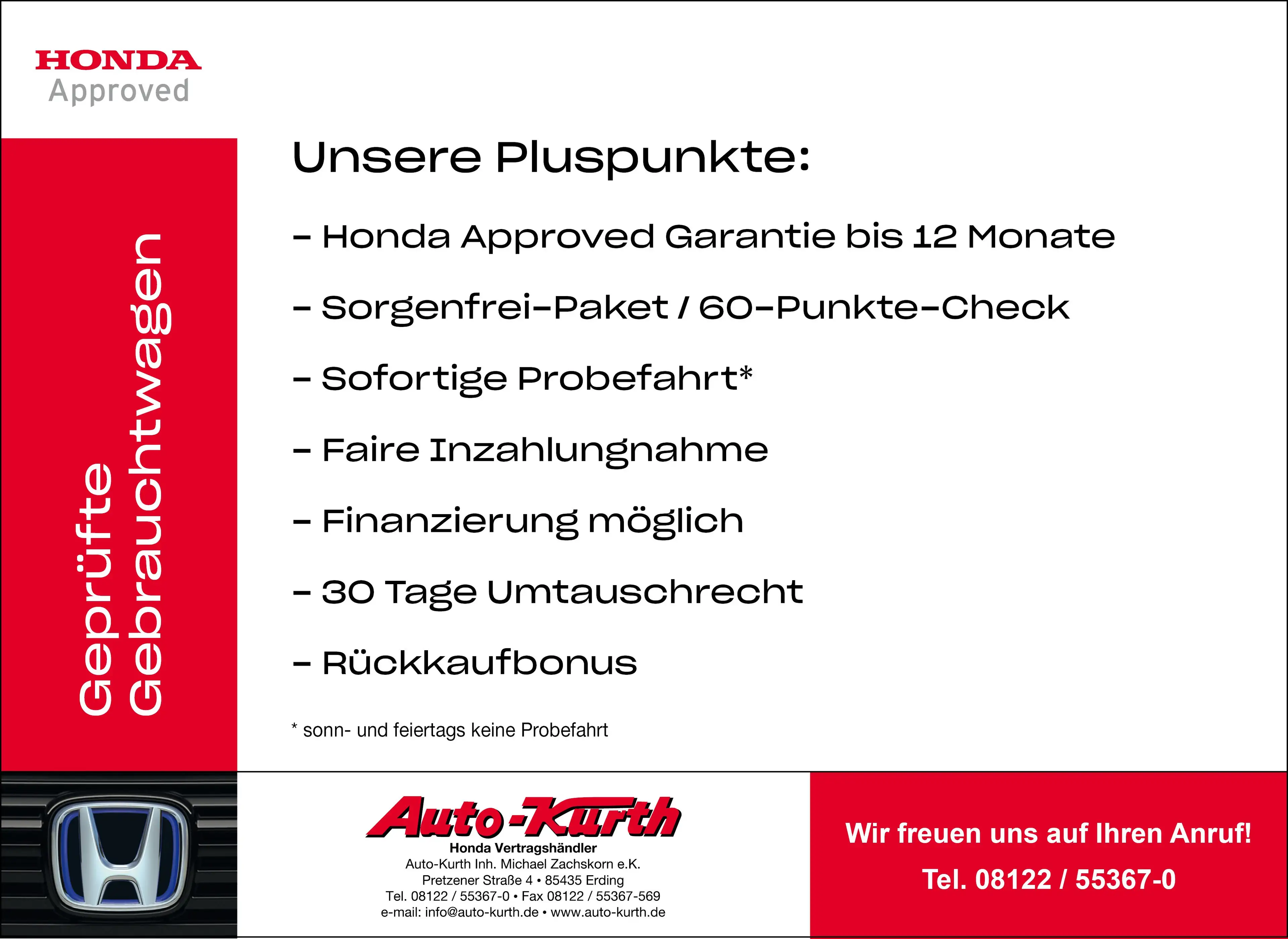 Honda e:Ny1 Advance Paket- Navi - Leder - PDC - Kamera - ACC — photo 2