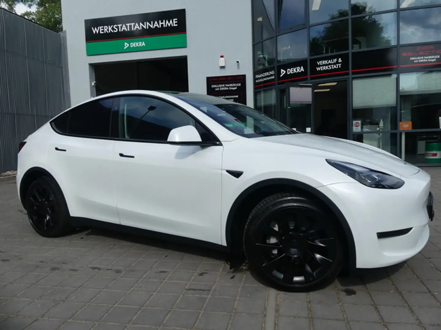 Tesla Model Y Dual AWD Long Range Wärmepumpe/Pano/393KW Blanco - 1