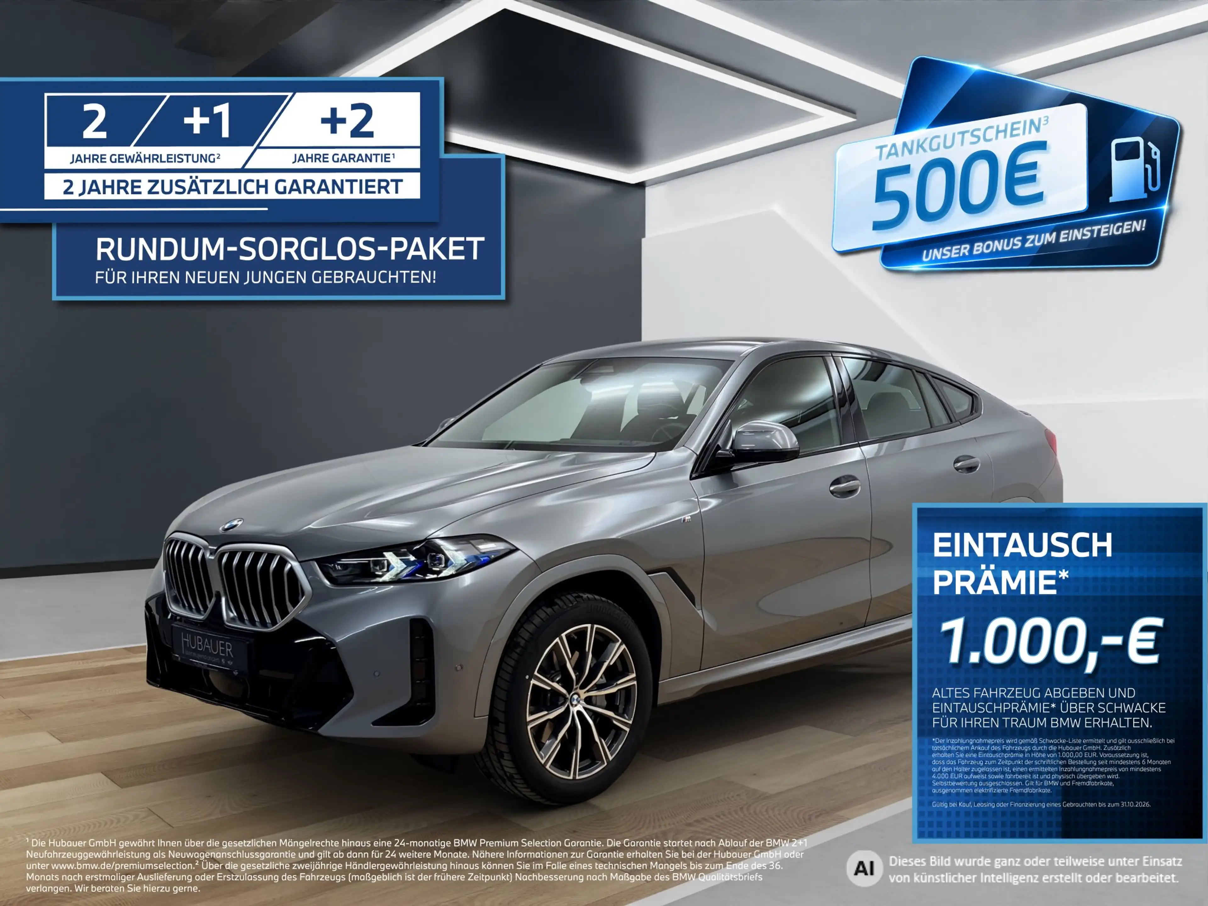 BMW X6 xDrive30d [M Sport, HK Sound, AHK, 20" LMR]
