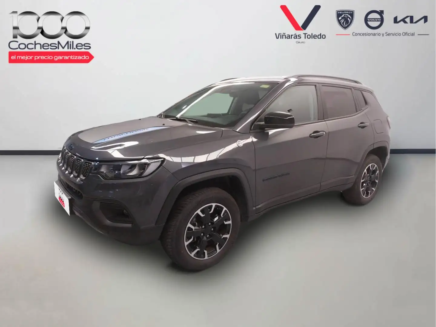 Jeep Compass 4Xe Trailhawk 1.3 PHEV 240hp E6D AT EAWD Gris - 1