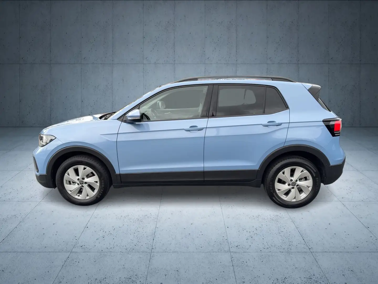 Volkswagen T-Cross Life 1.0 TSI DSG AHK/Nav/AppCon/ACC/Clim Blau - 2