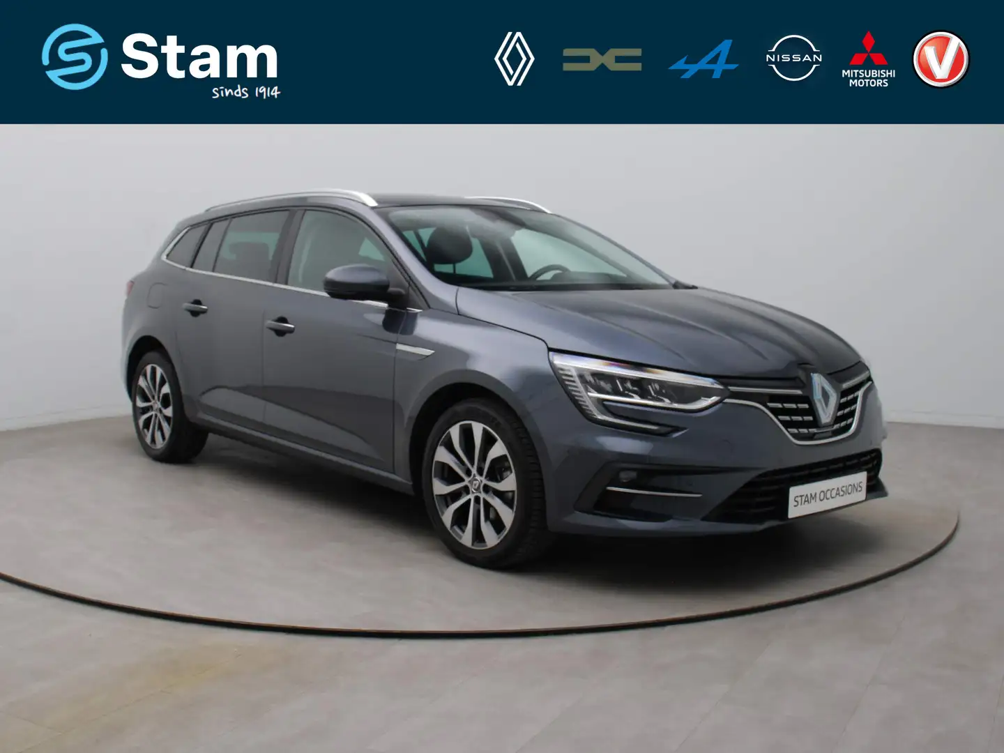 Renault Megane Estate TCe 140pk Techno EDC/AUTOMAAT Camera | Clim Grijs - 1