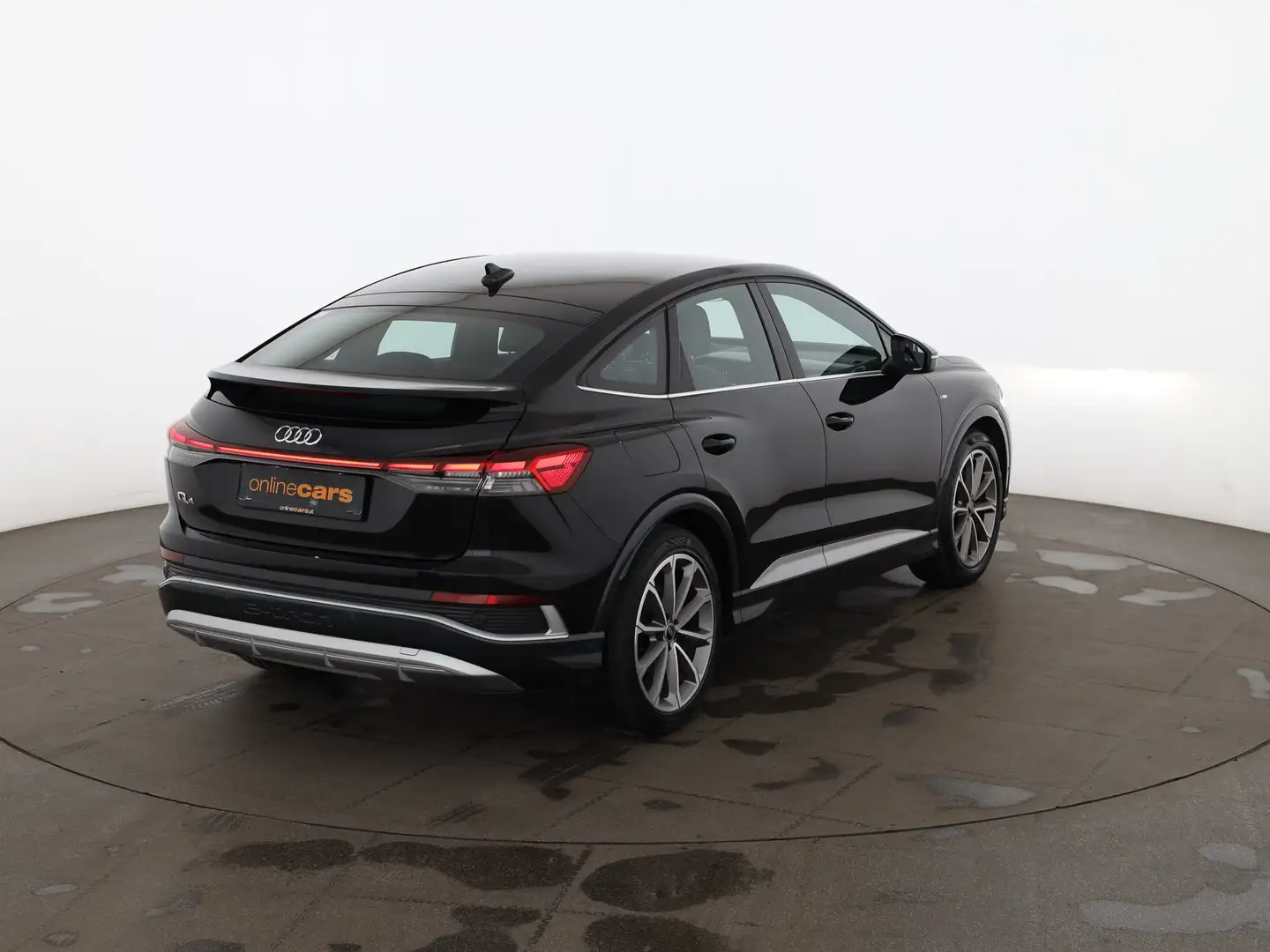 Audi Q4 e-tron Sportback 40 S-Line Aut MATRIX RADAR Schwarz - 2