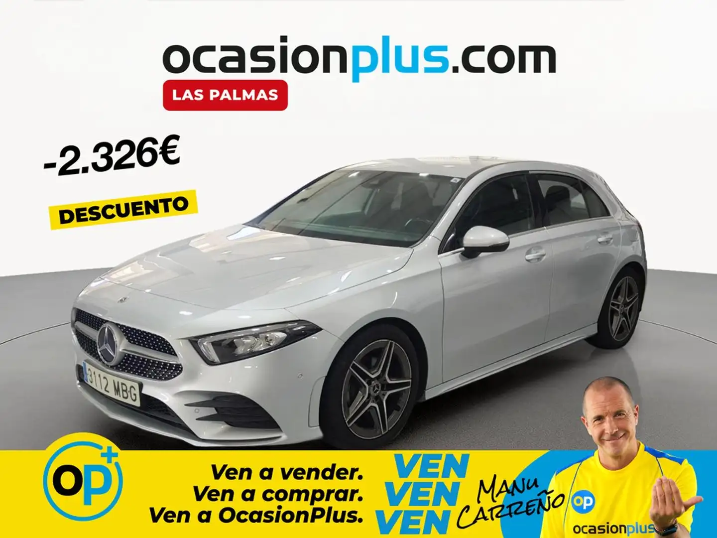 Mercedes-Benz A 200 7G-DCT Gris - 1