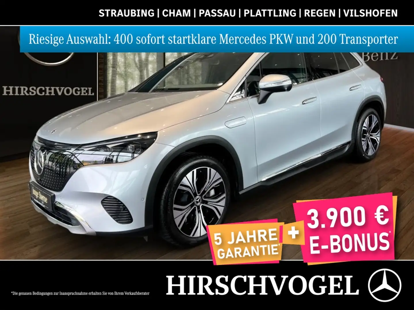 Mercedes-Benz EQE SUV EQE 350 4M SUV Electric Art Prem+Pano+AHK+DISTRO Plateado - 1
