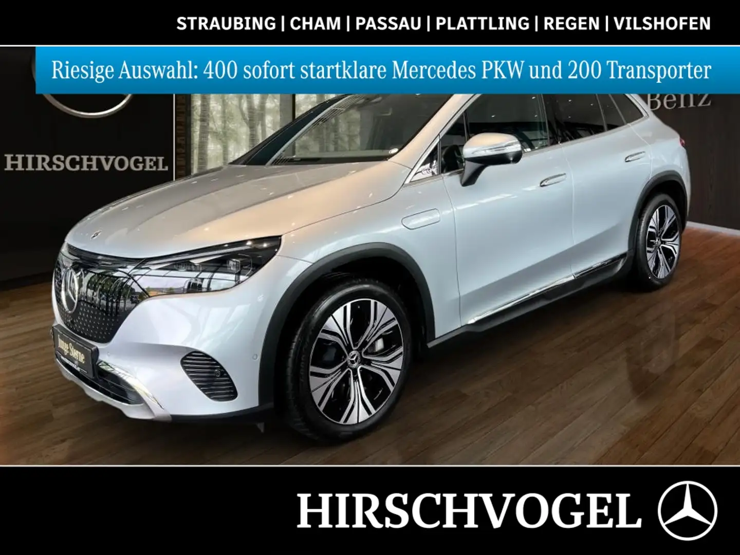 Mercedes-Benz EQE SUV EQE 350 4M SUV Electric Art Prem+Pano+AHK+DISTRO Argintiu - 1