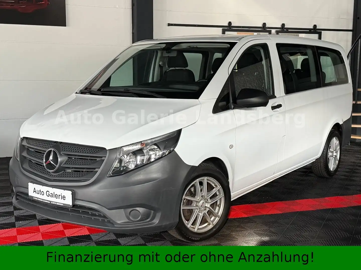 Mercedes-Benz Vito Tourer 111 CDI lang Pro*8-Sitzer*Klima* Blanc - 1