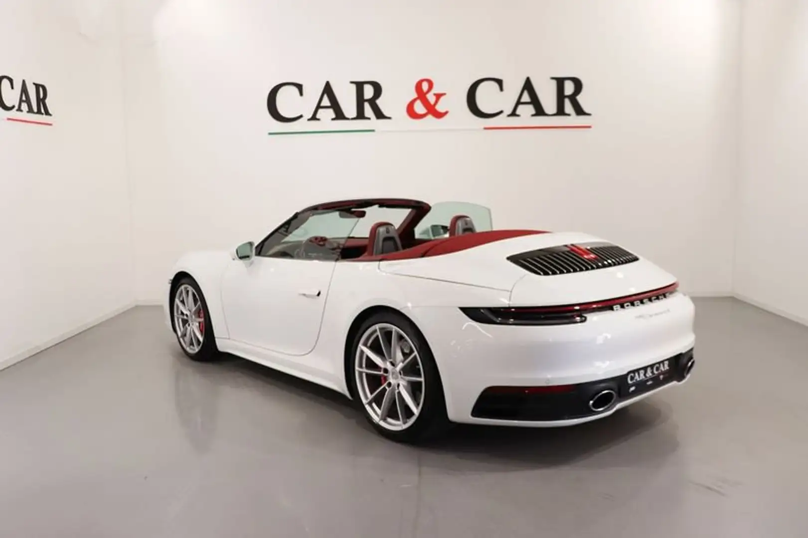 Porsche 911 992 Cabrio 3.0 Carrera 4S auto Bianco - 2