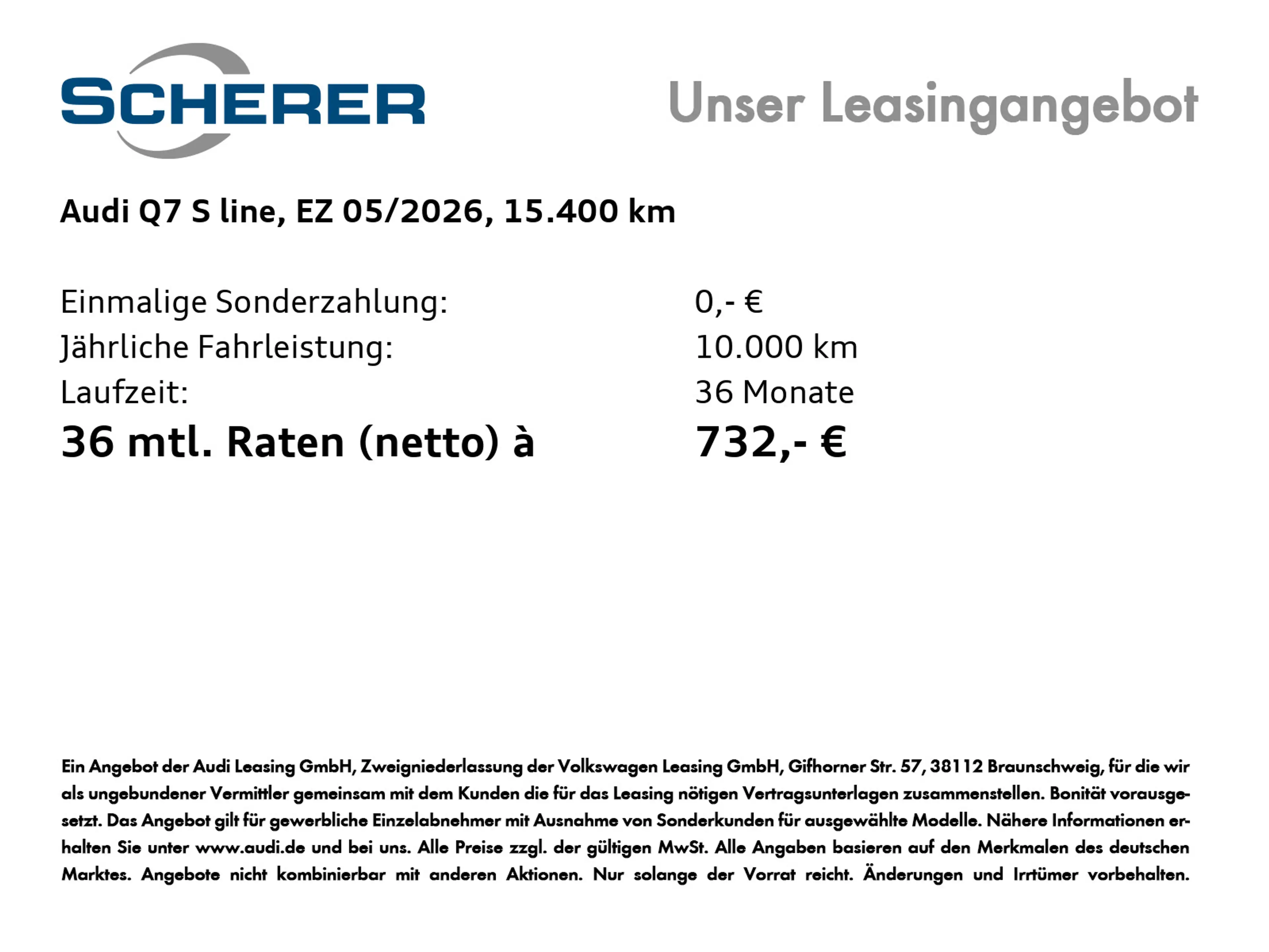 Audi Q7 SUV S line business TDI quattro 210 kW tiptro — photo 3