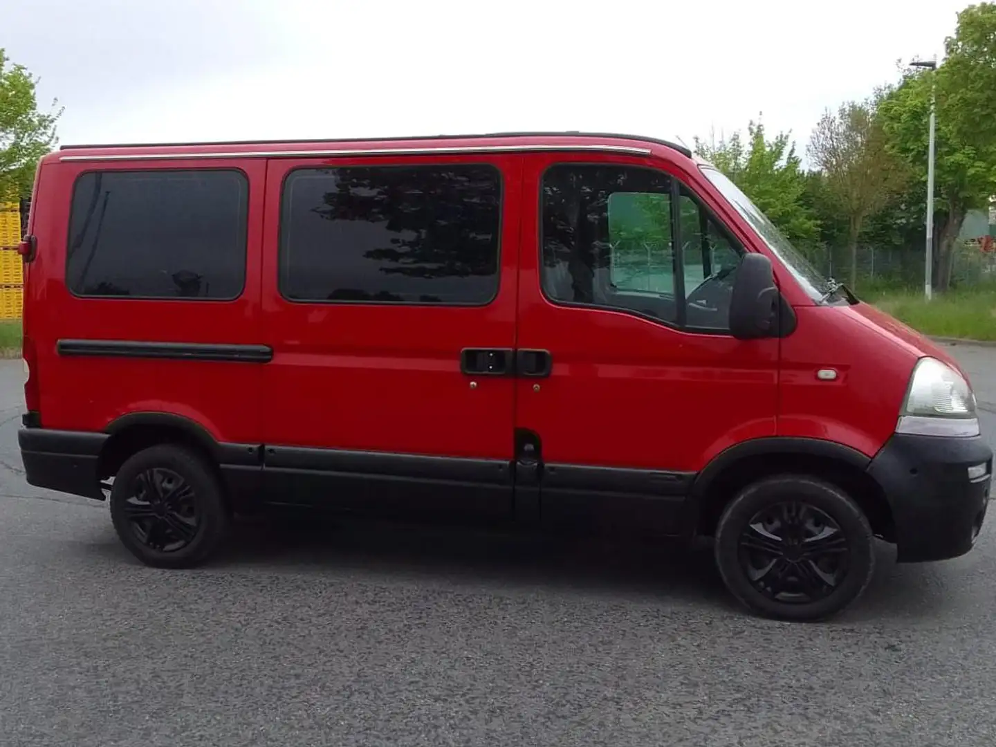 Opel Movano Camper Bus Transporter Roşu - 2